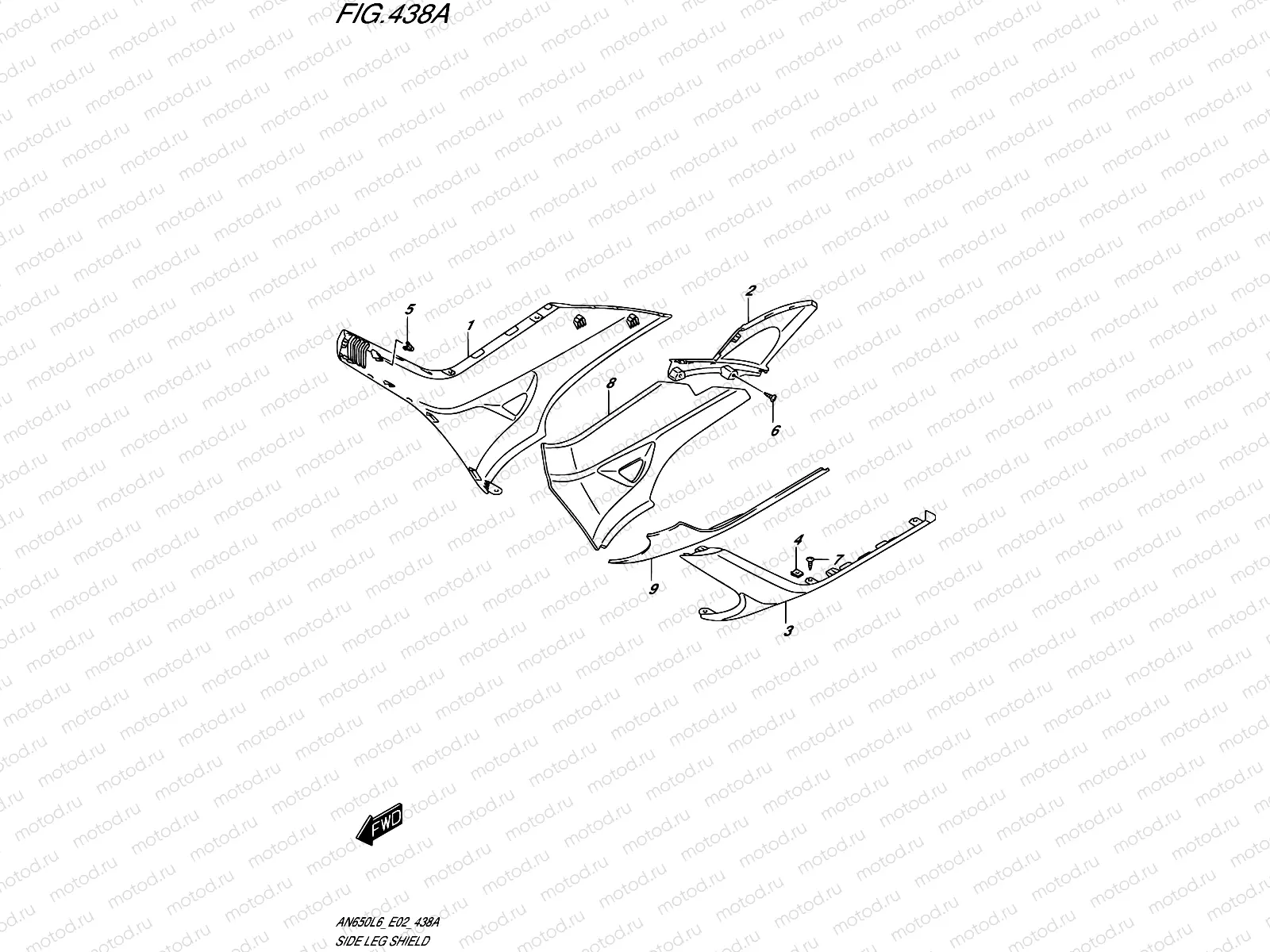 438A - SIDE LEG SHIELD