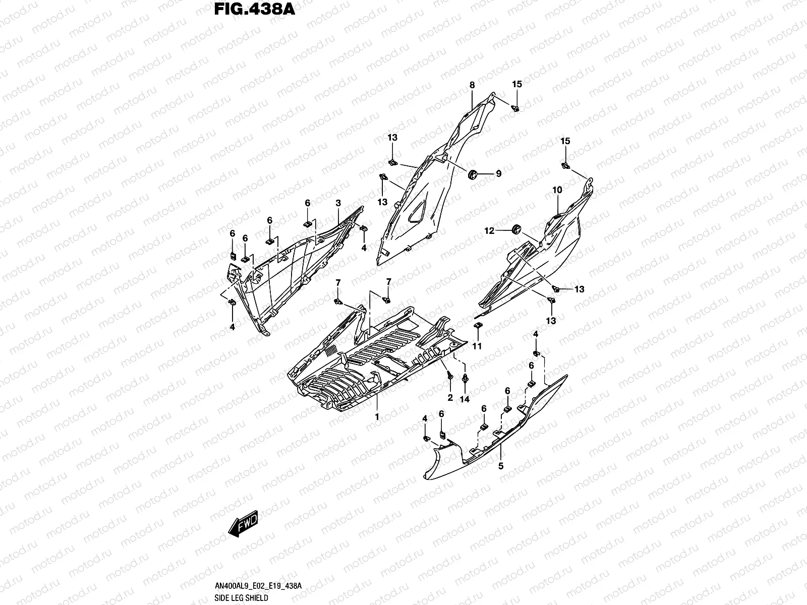 438A - SIDE LEG SHIELD