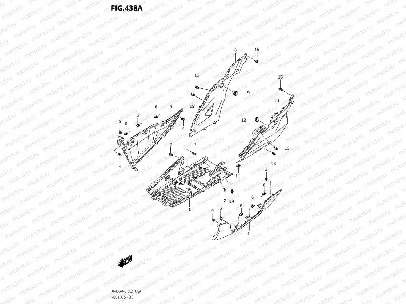 438A - SIDE LEG SHIELD