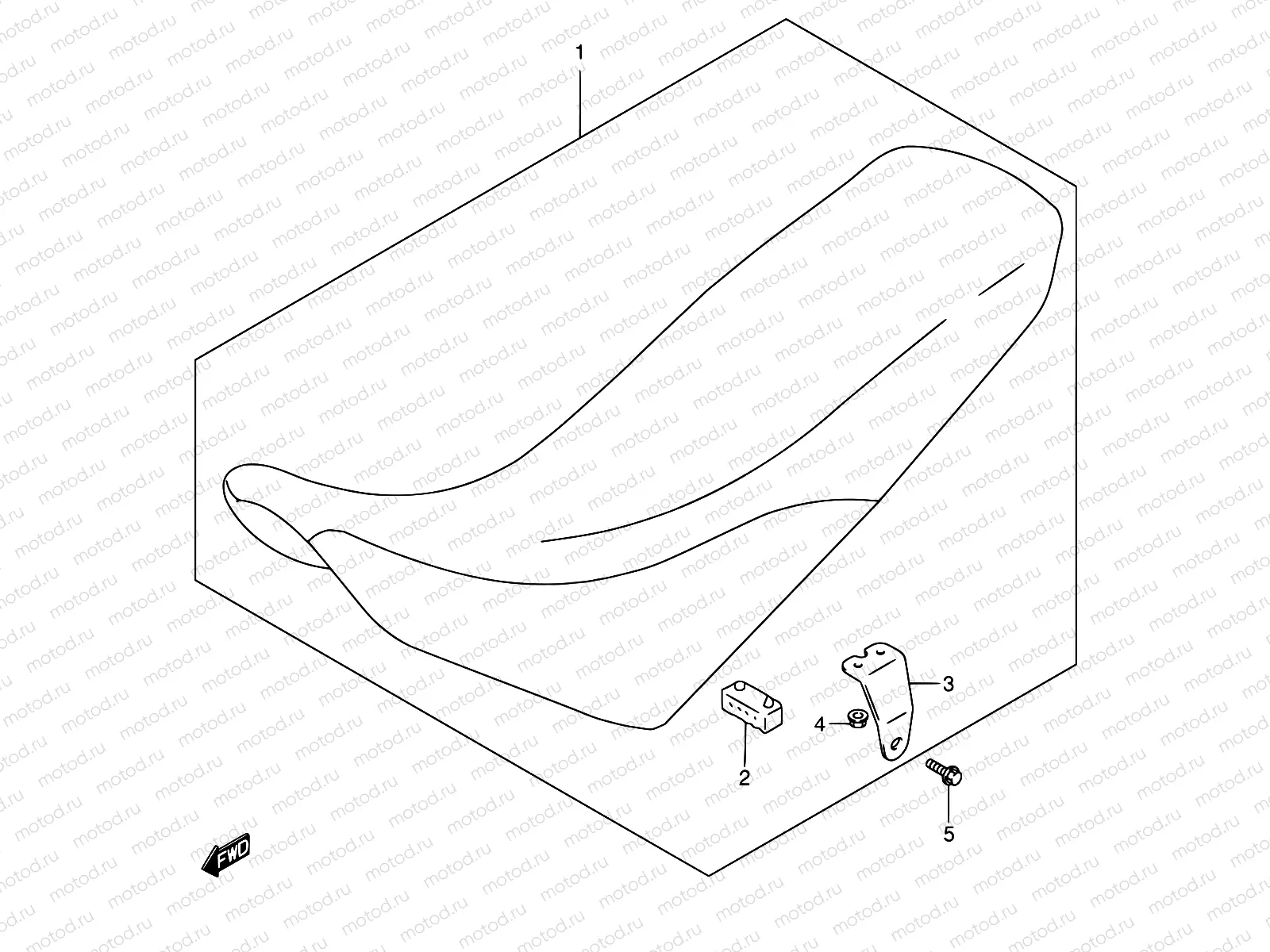 43A - SEAT (MODEL K2/K3/K4)