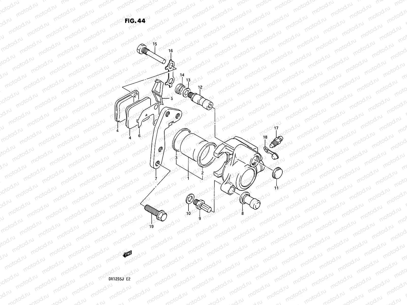 44 - FRONT CALIPERS