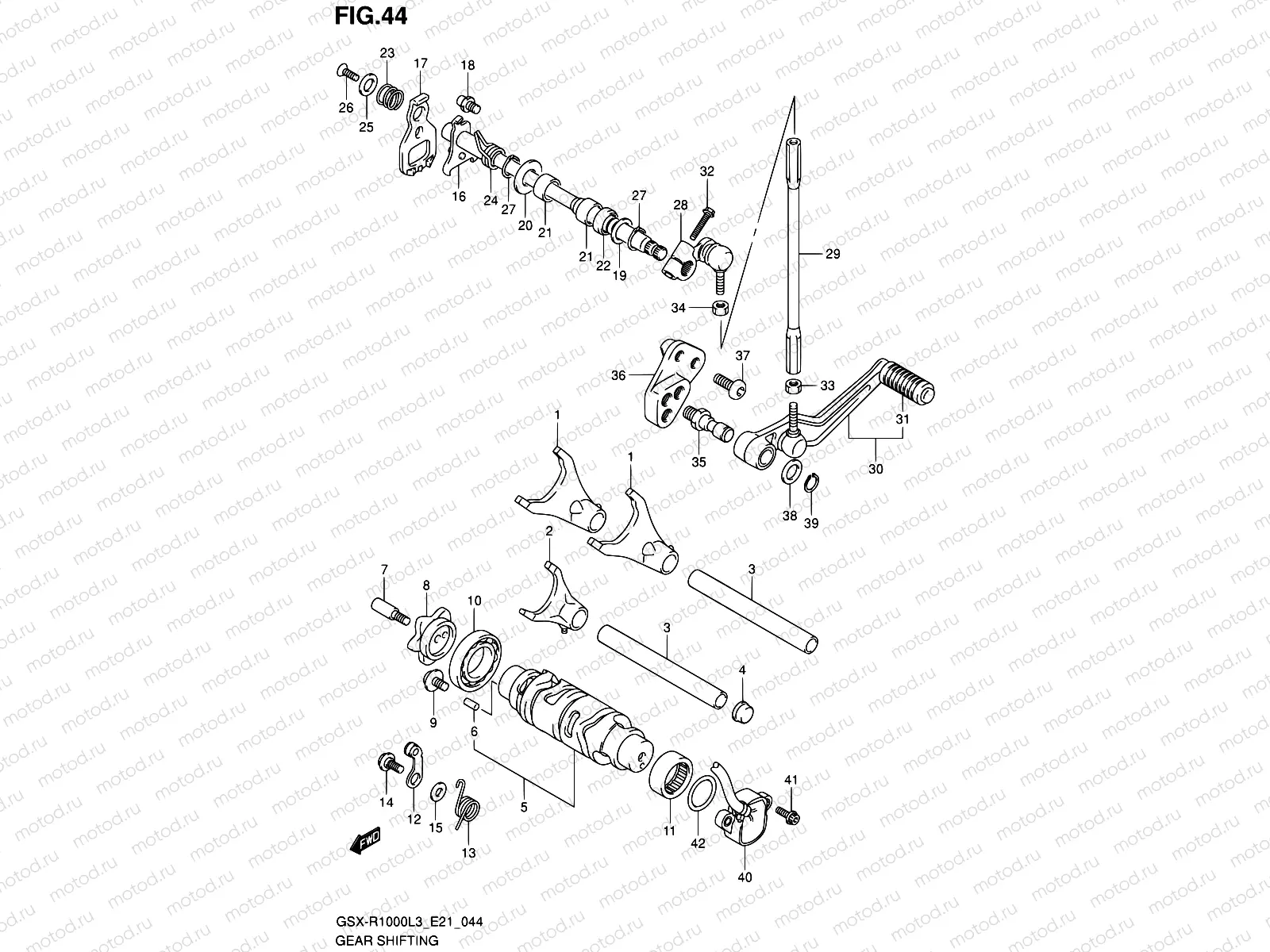 44 - GEAR SHIFTING