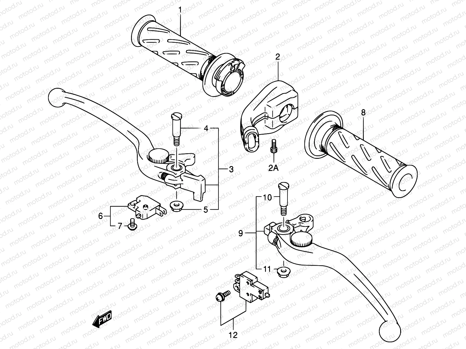 44 - HANDLE LEVER