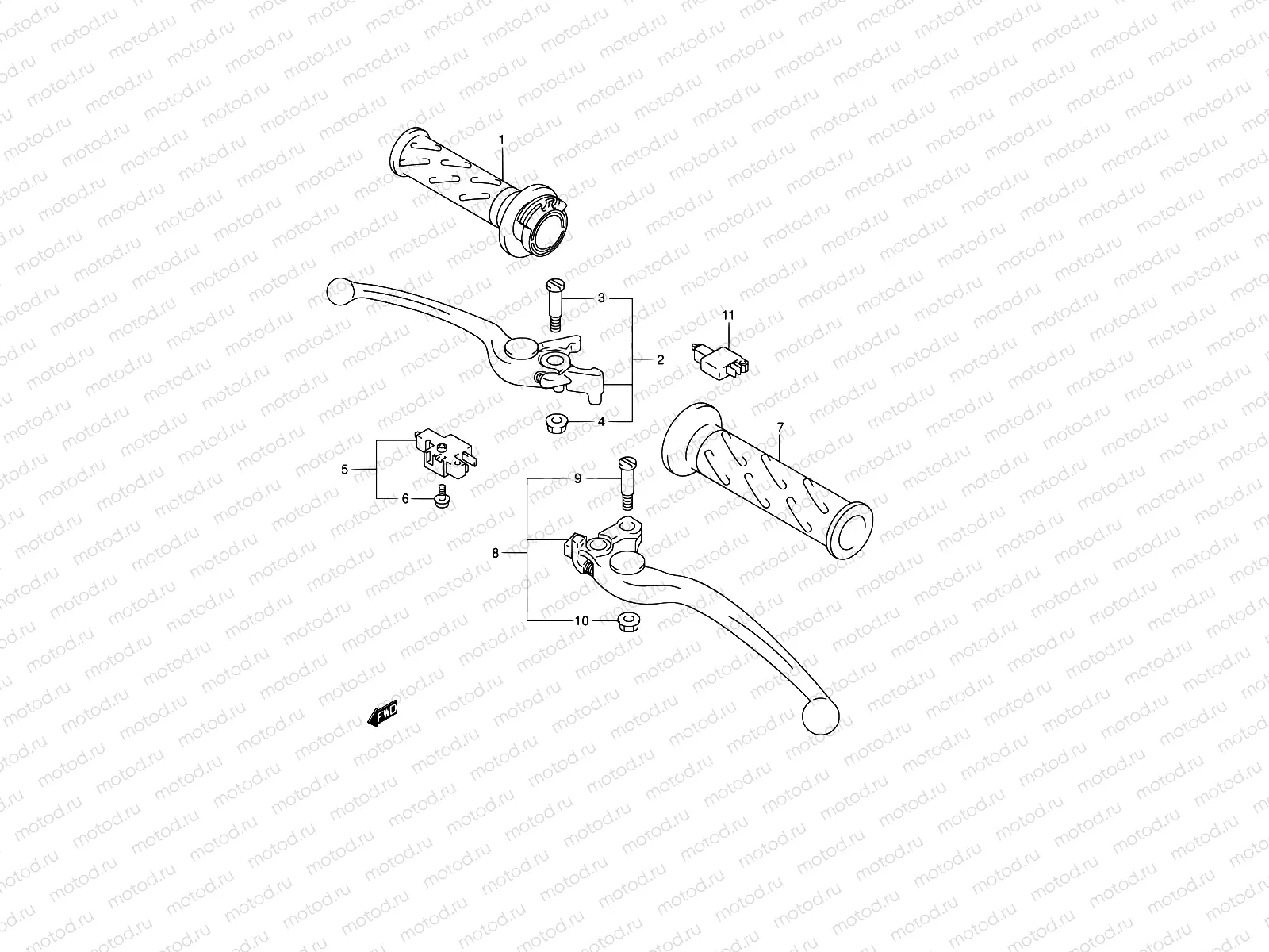 44 - HANDLE LEVER
