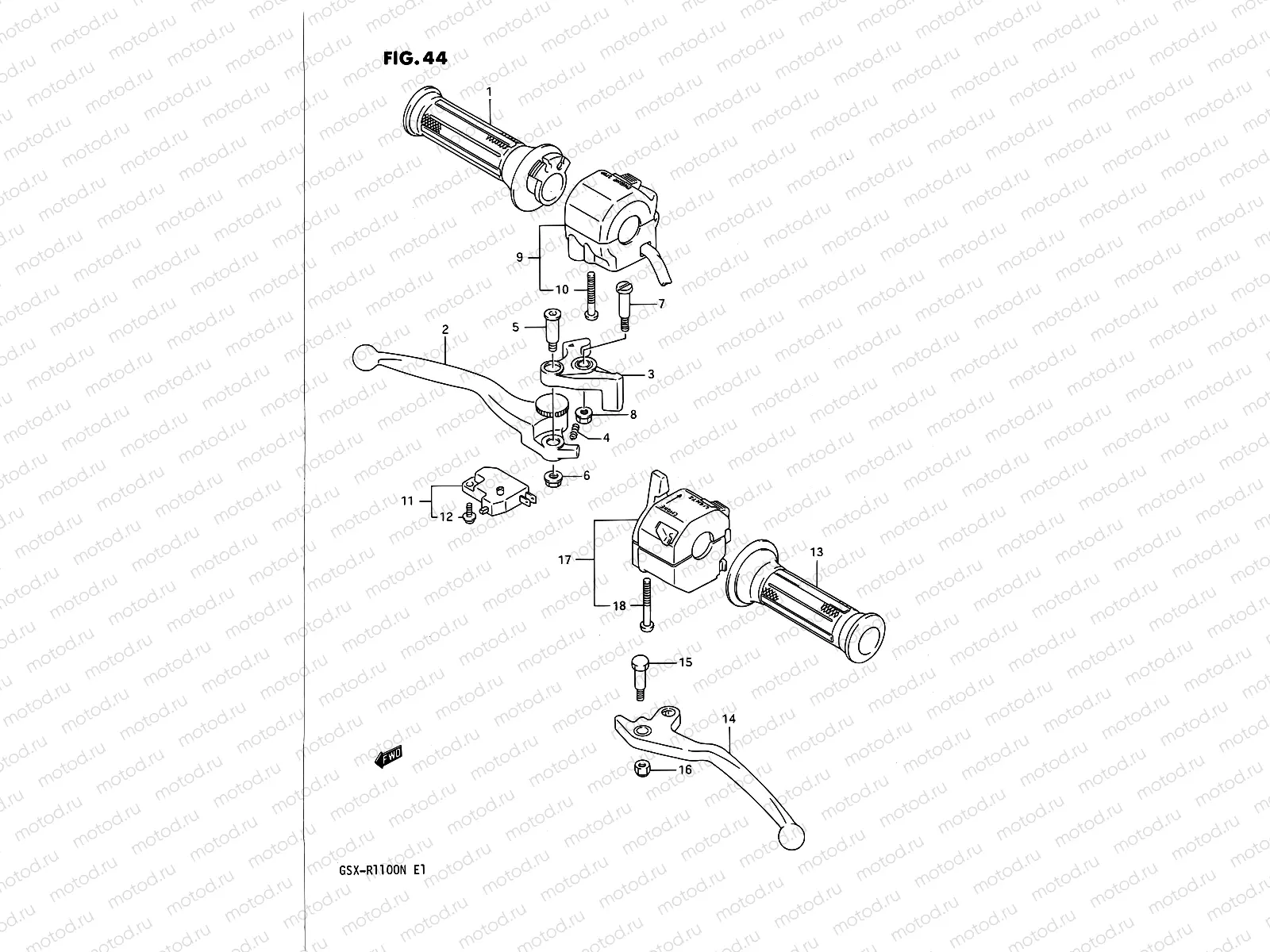 44 - HANDLE SWITCH
