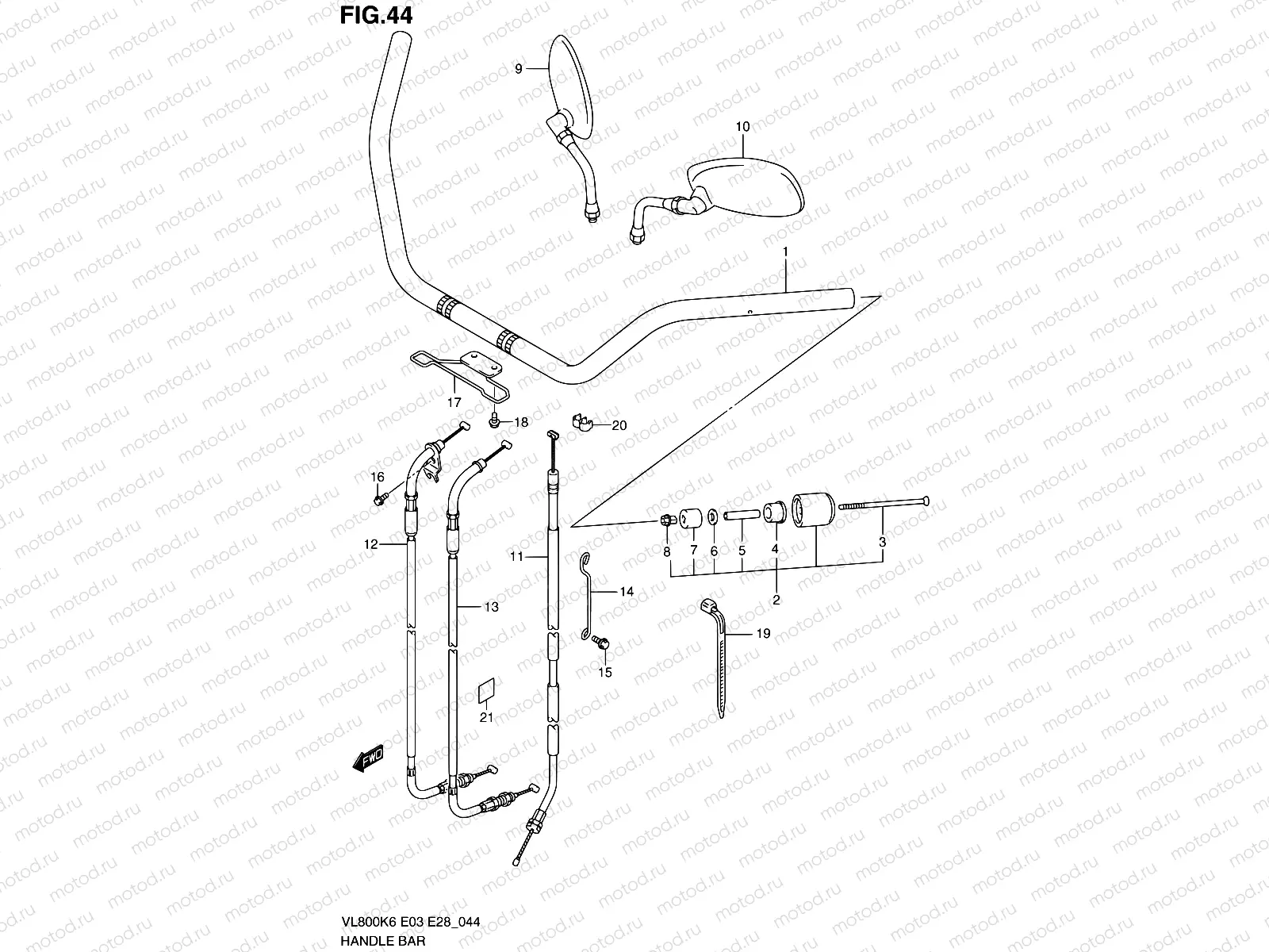44 - HANDLEBAR