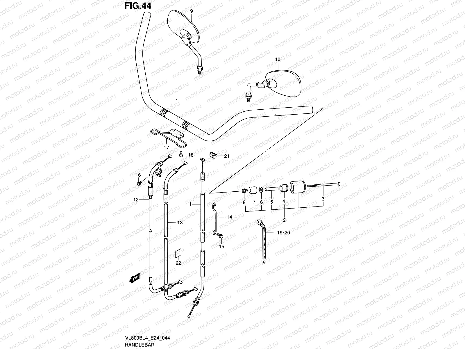 44 - HANDLEBAR
