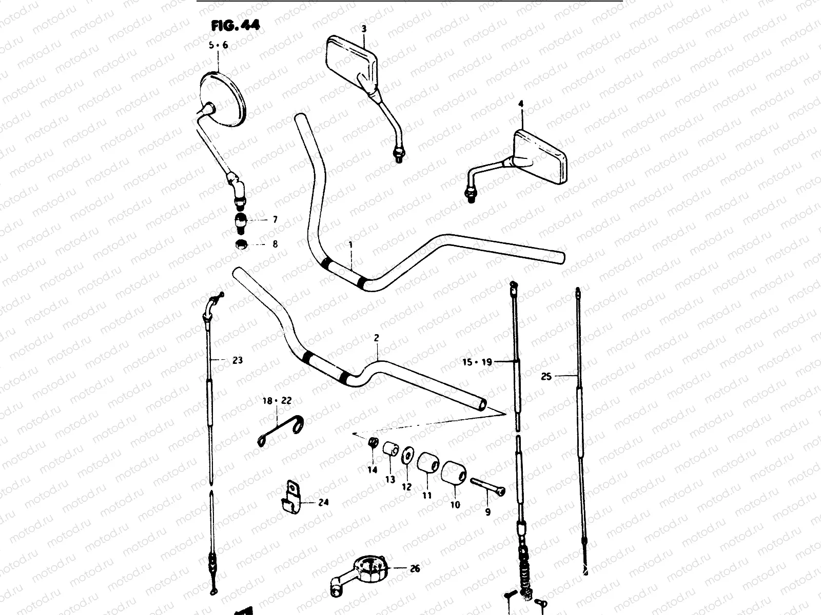 44 - HANDLEBAR