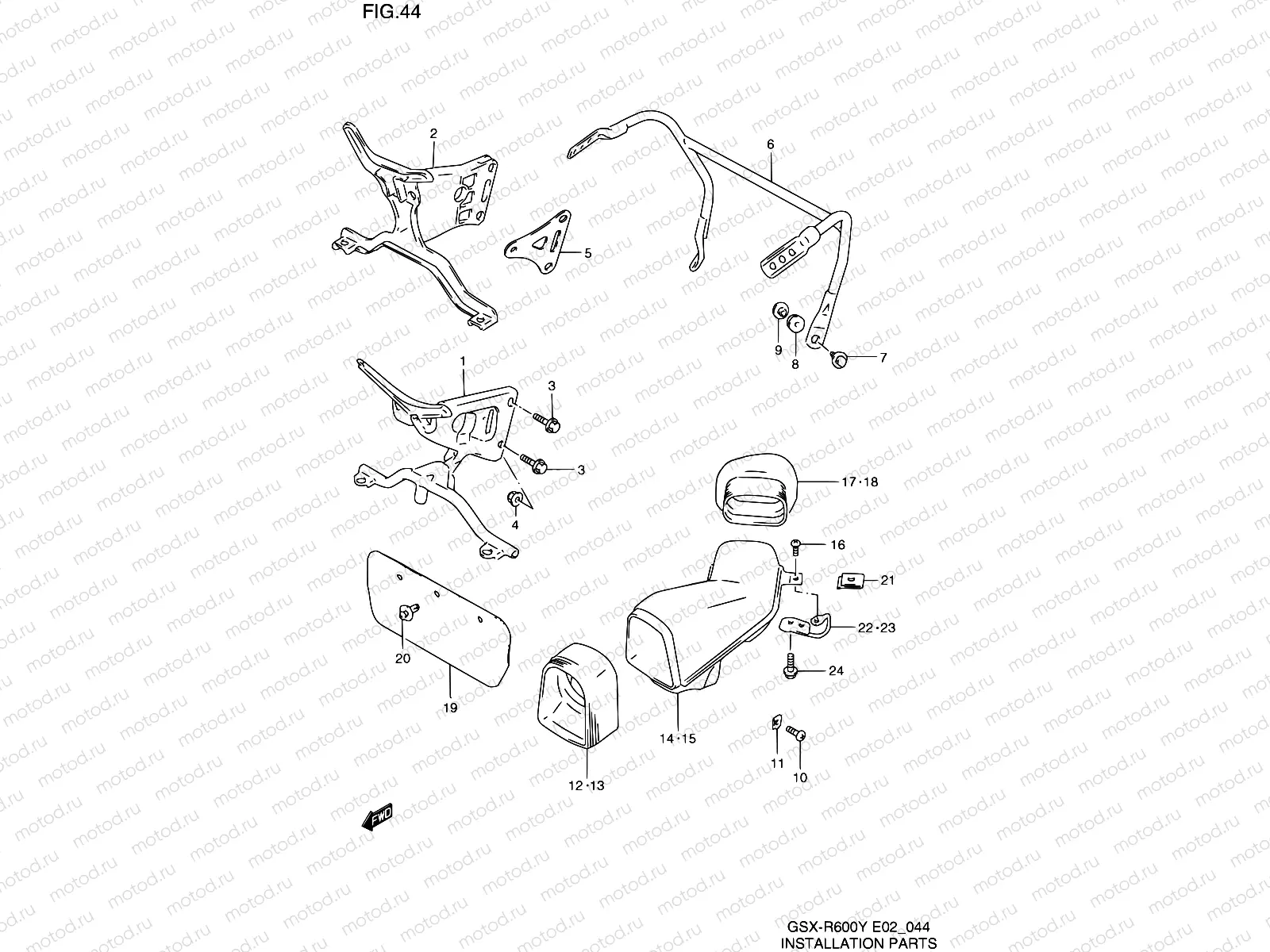 44 - INSTALLATION PARTS