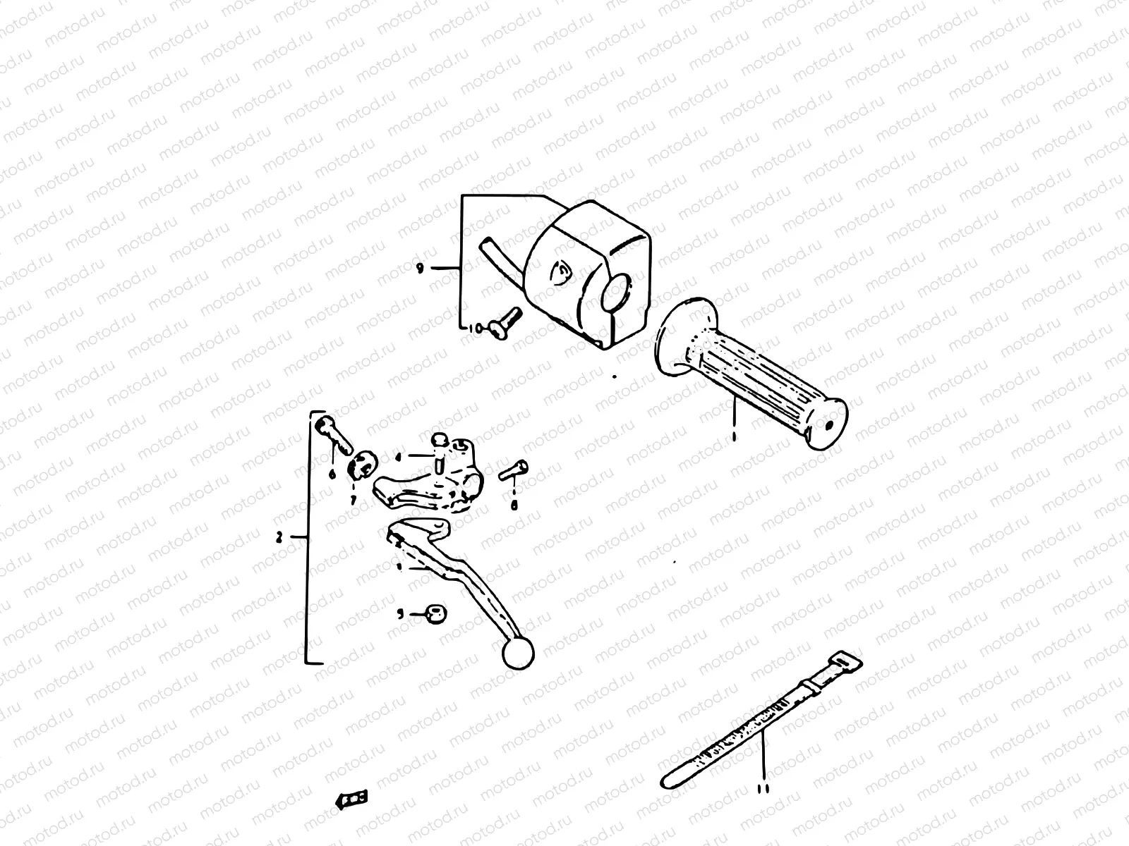 44 - LEFT HANDLE SWITCH