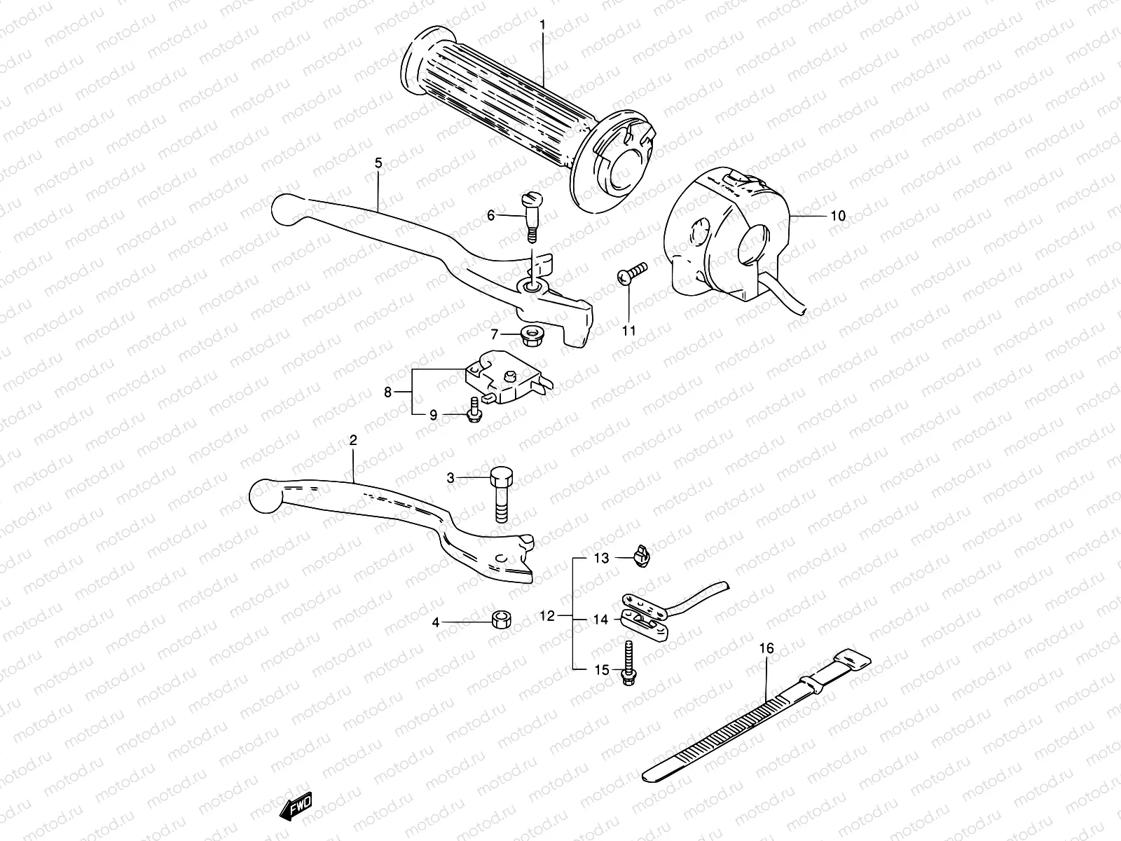 44 - RIGHT HANDLE SWITCH