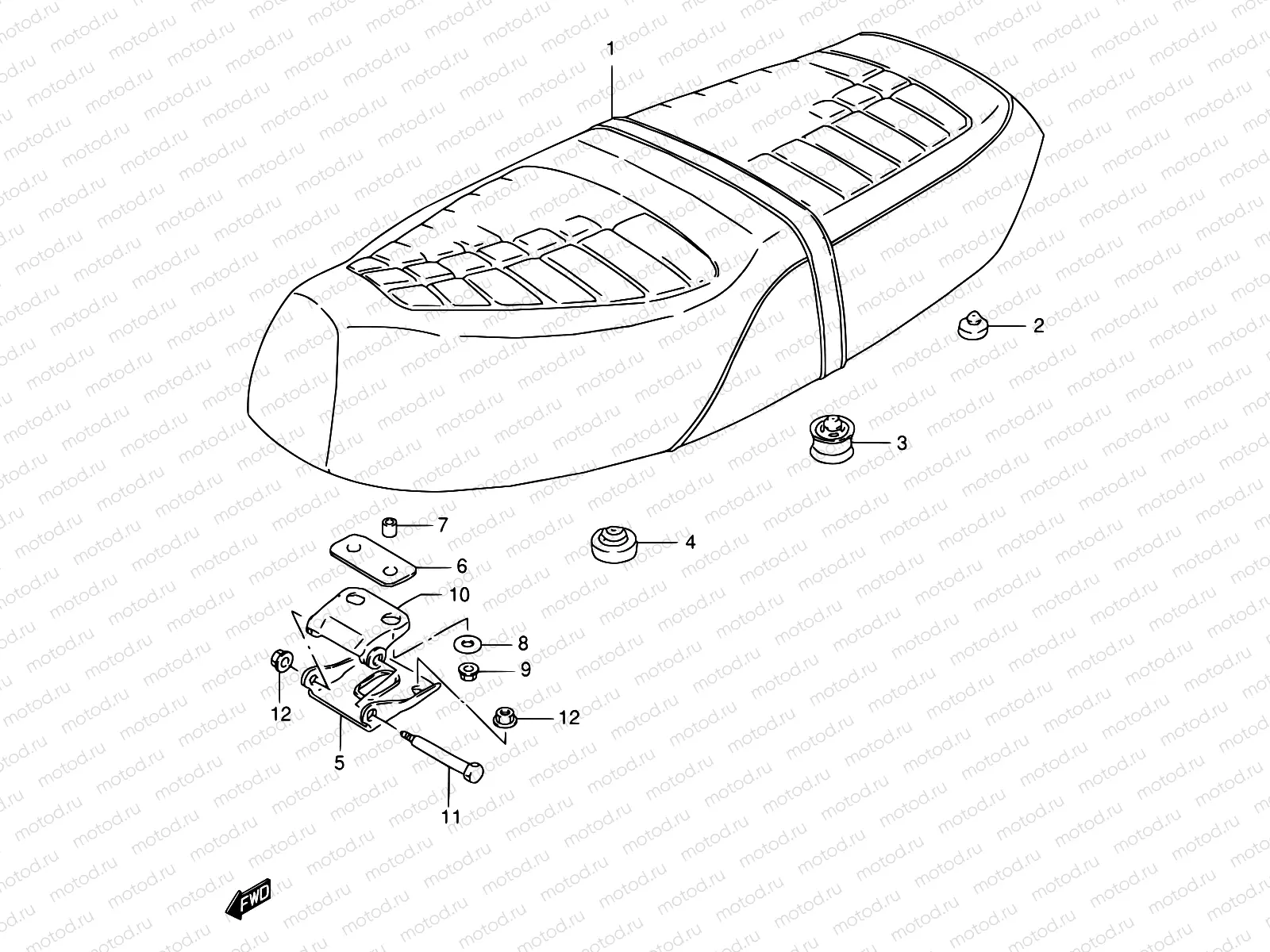 44 - SEAT (MODEL G/R/S)