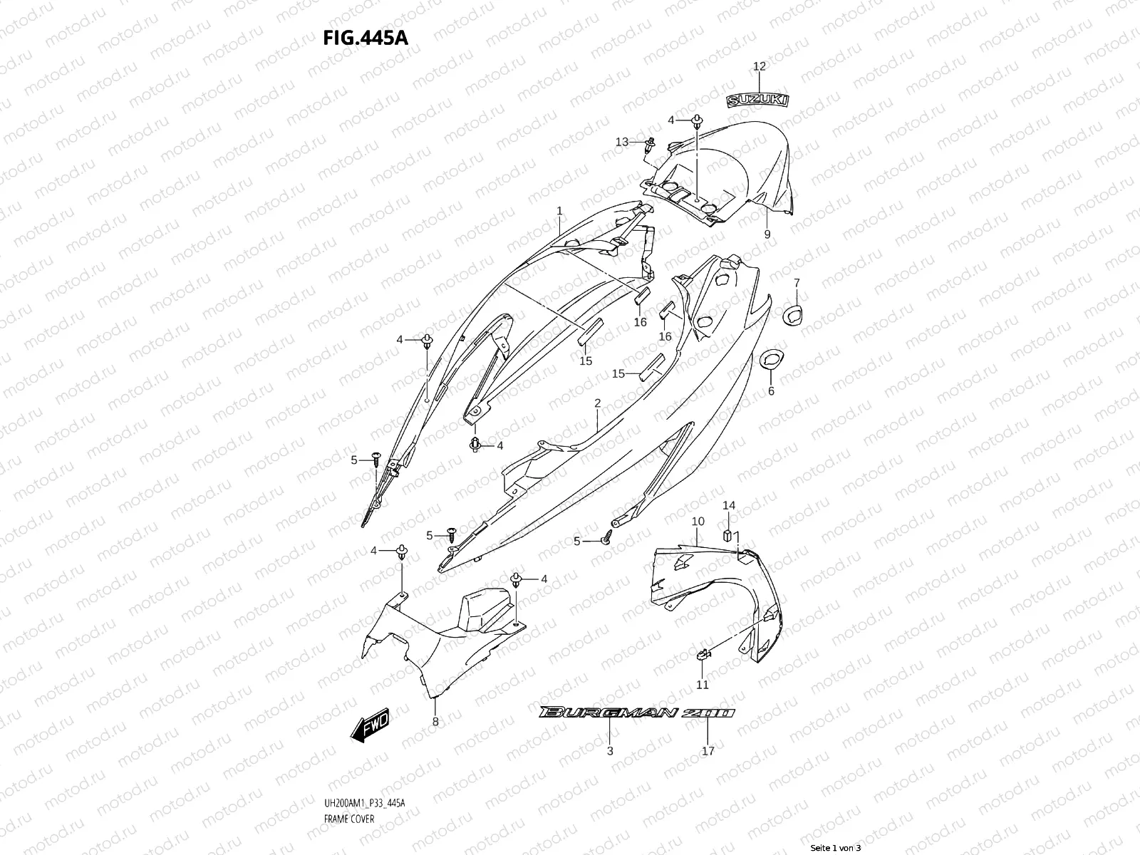 445A - FRAME FAIRING