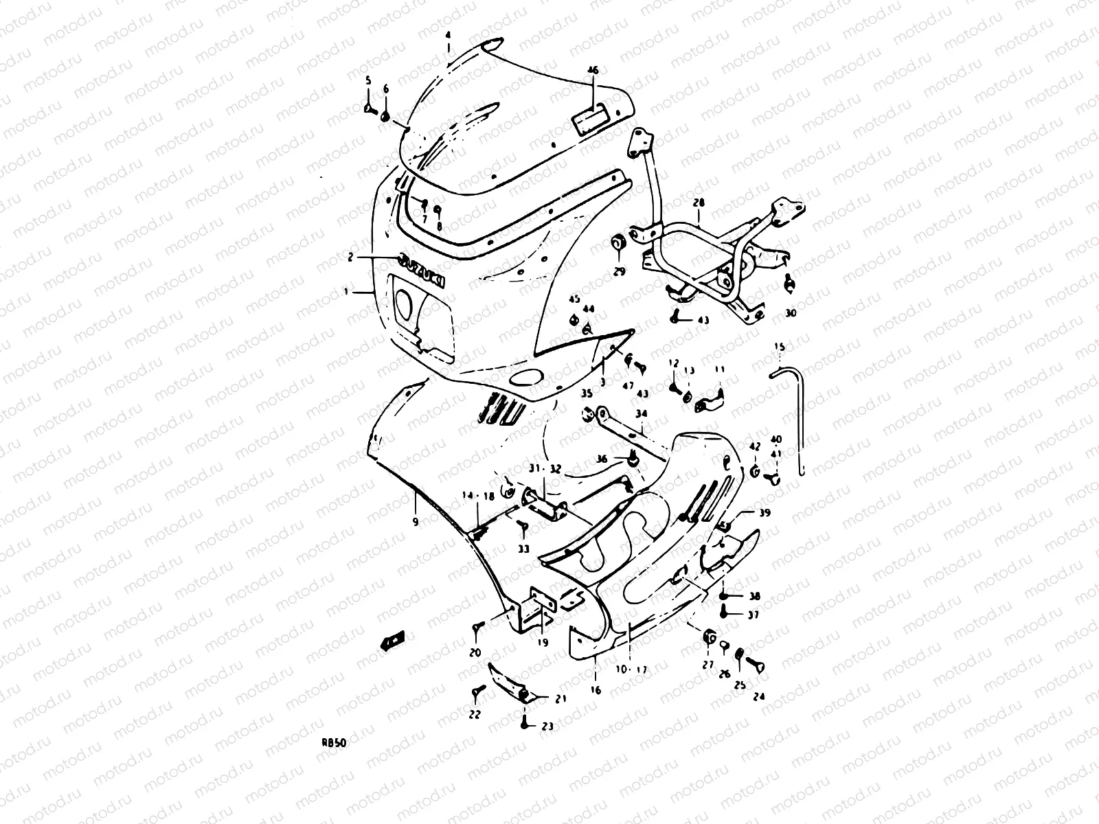 45 - COWLING