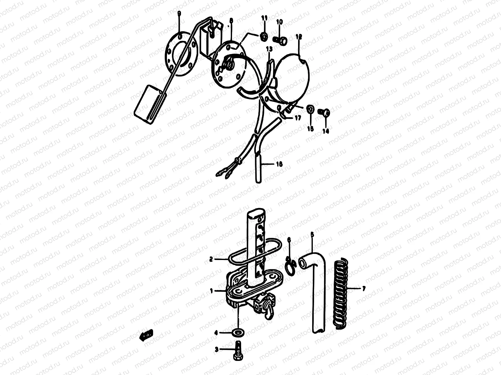 45 - FUEL COCK (MODEL Z)