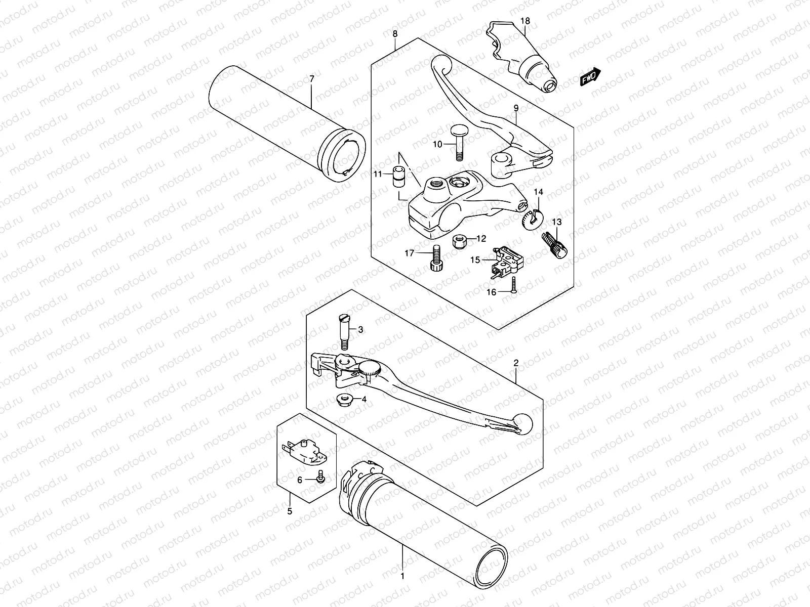 45 - HANDLE LEVER