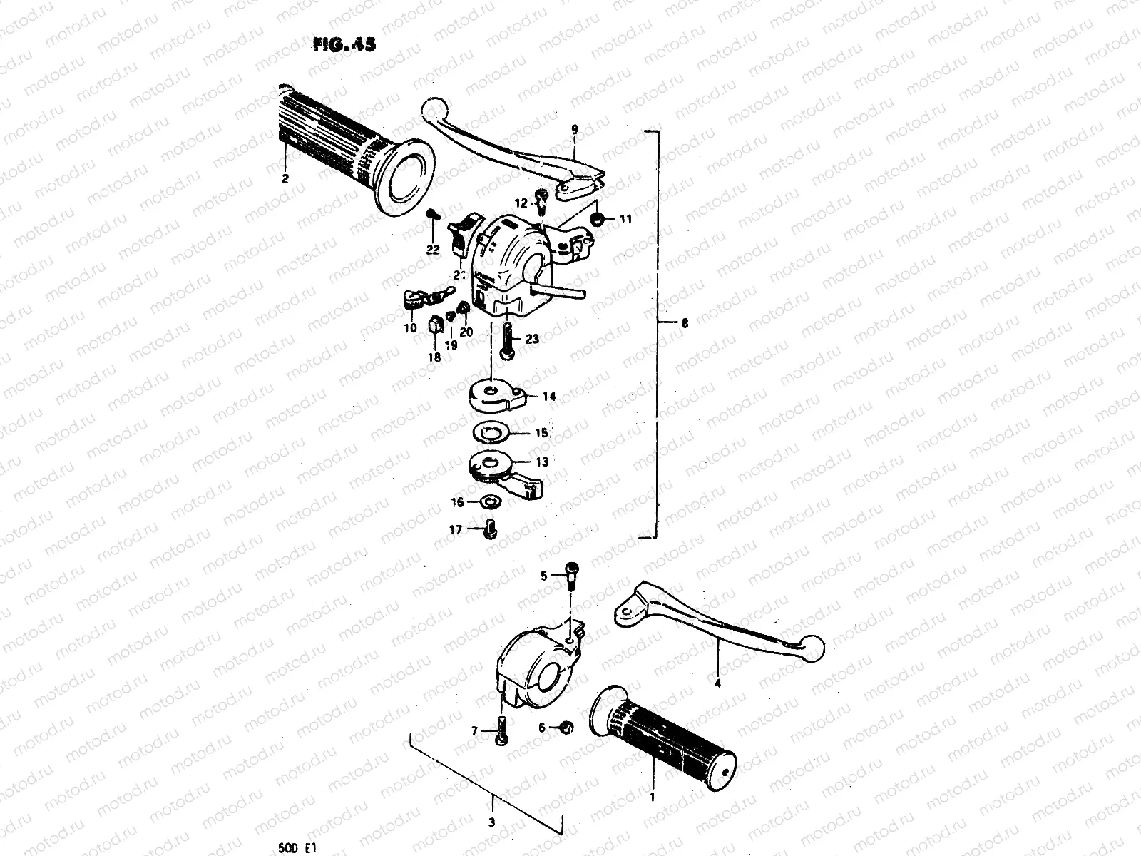 45 - HANDLE SWITCH