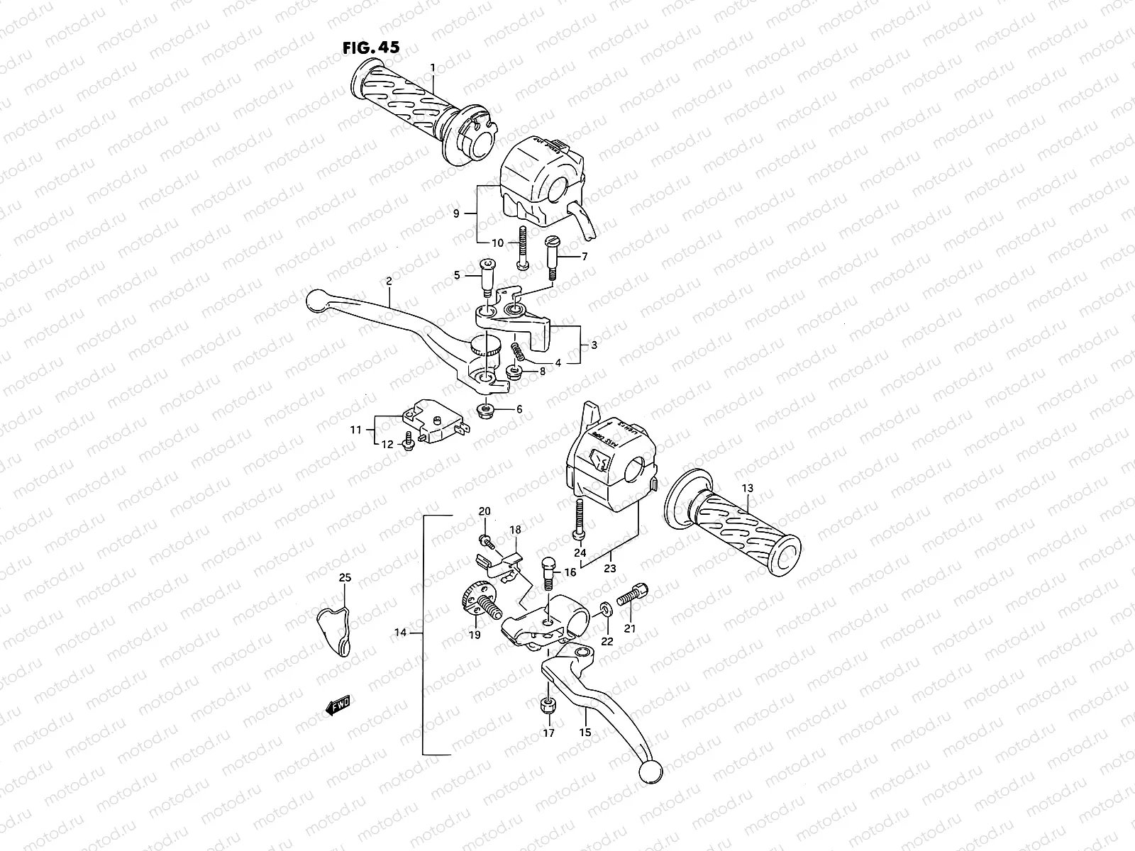 45 - HANDLE SWITCH