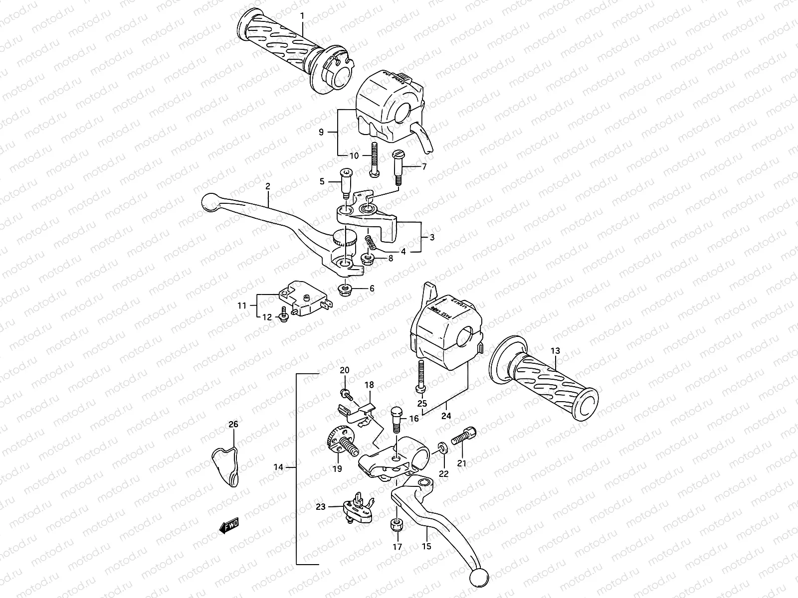 45 - HANDLE SWITCH
