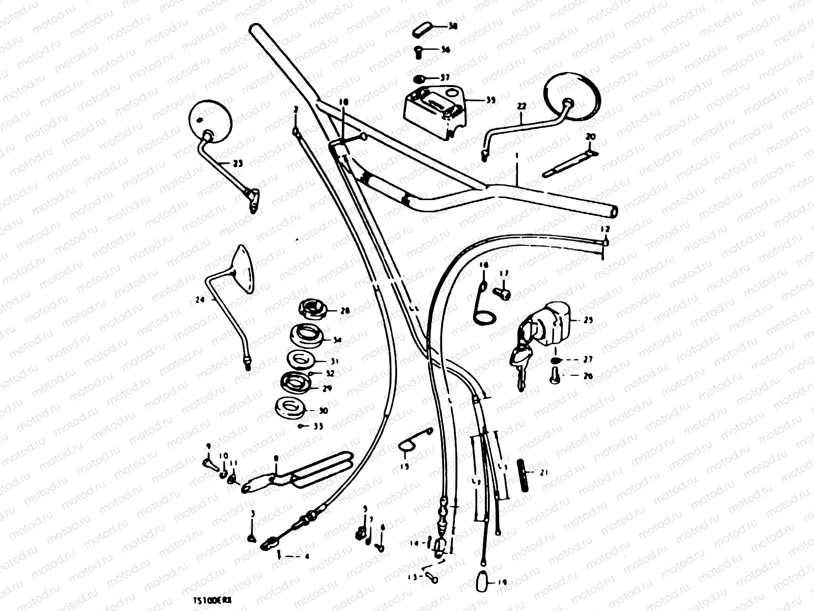 45 - HANDLEBAR