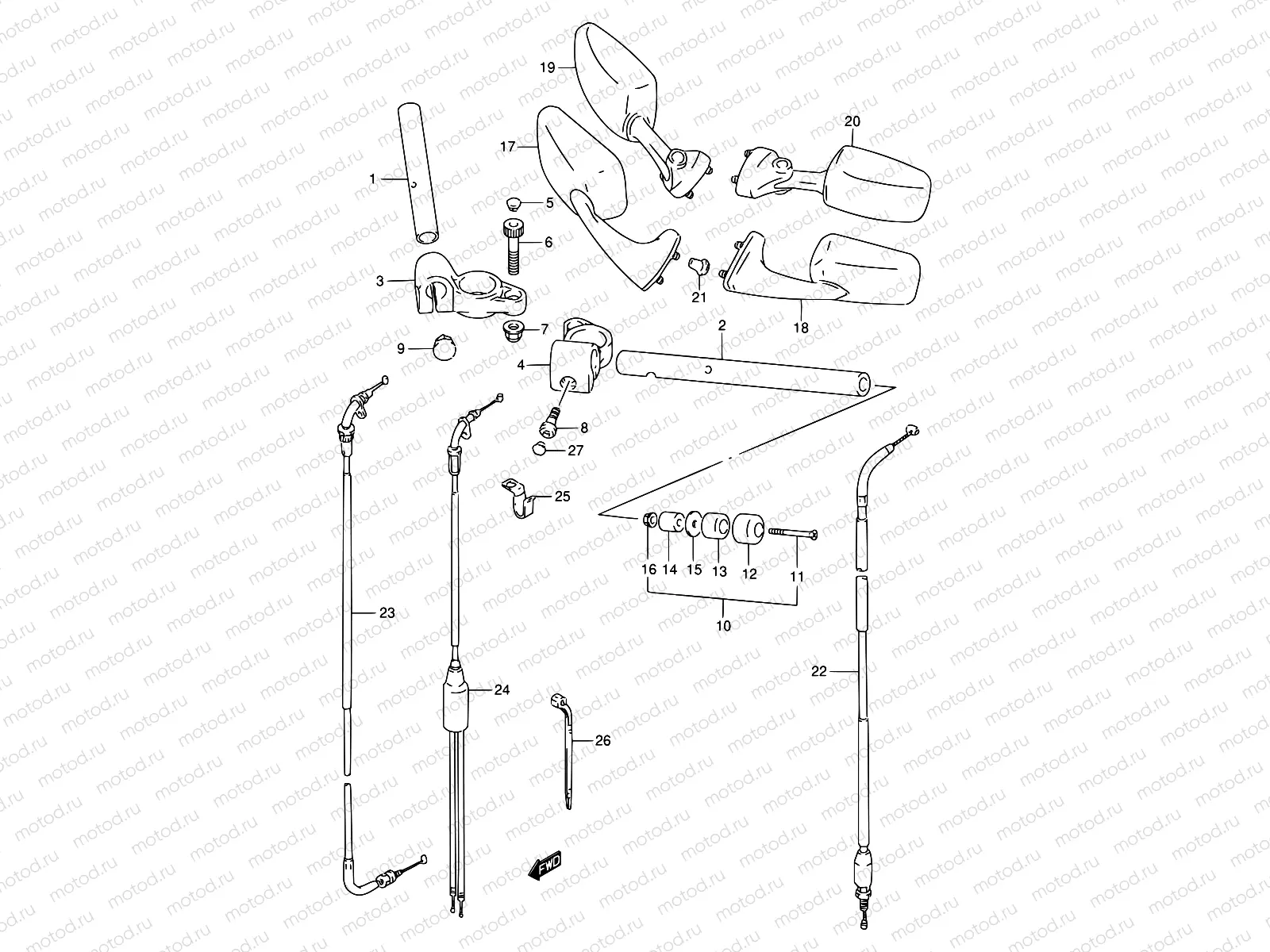 45 - HANDLEBAR
