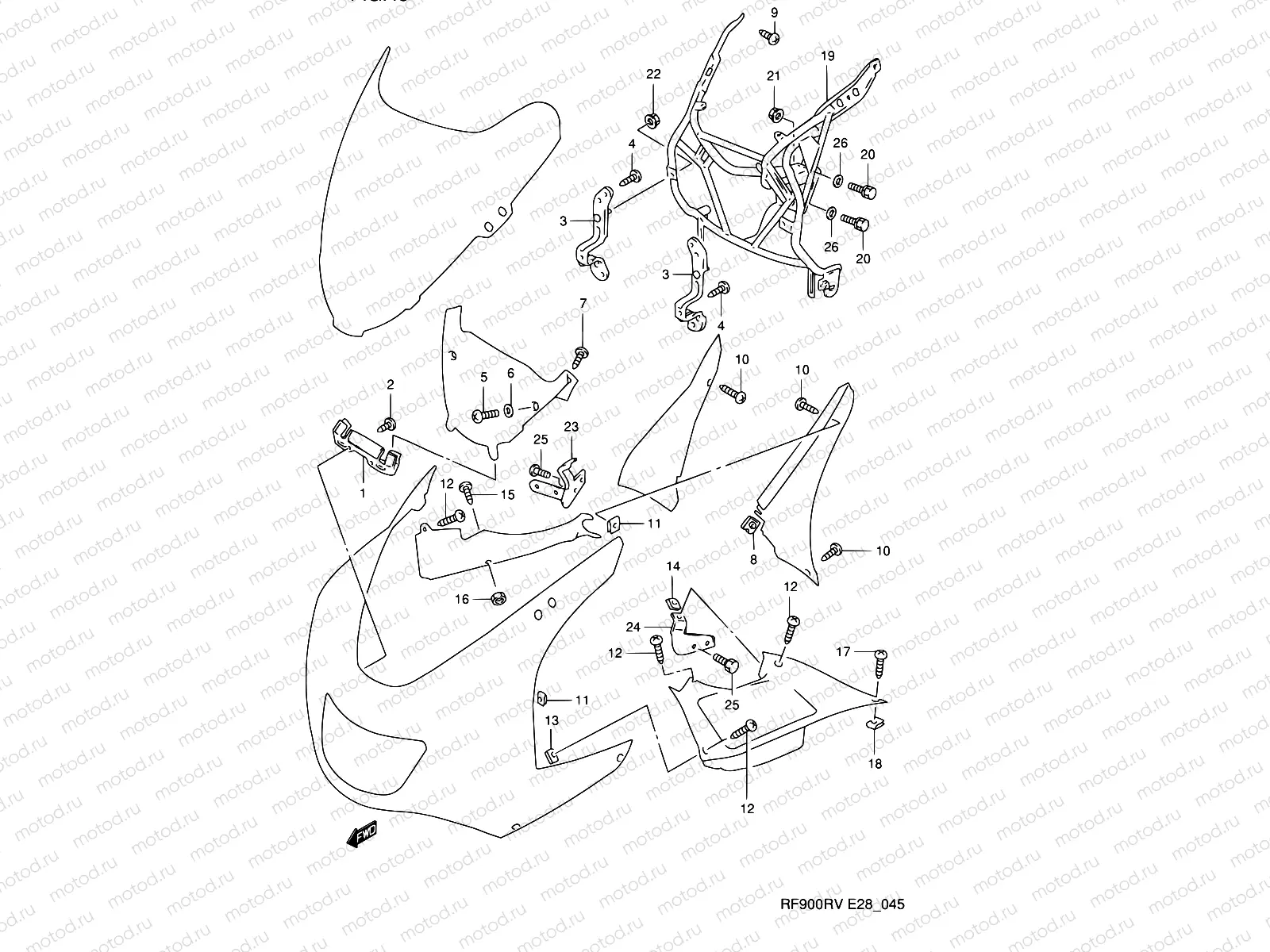 45 - INSTALLATION PARTS