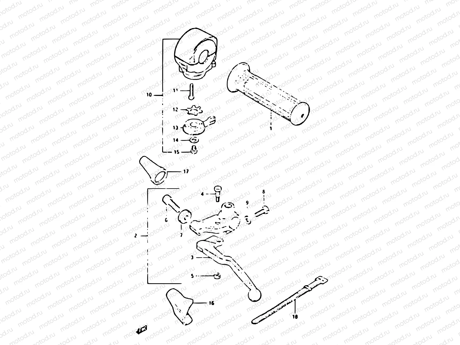 45 - LEFT HANDLE SWITCH