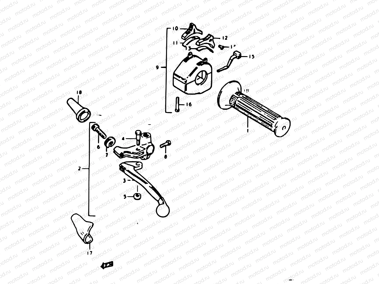 45 - LH HANDLE SWITCH