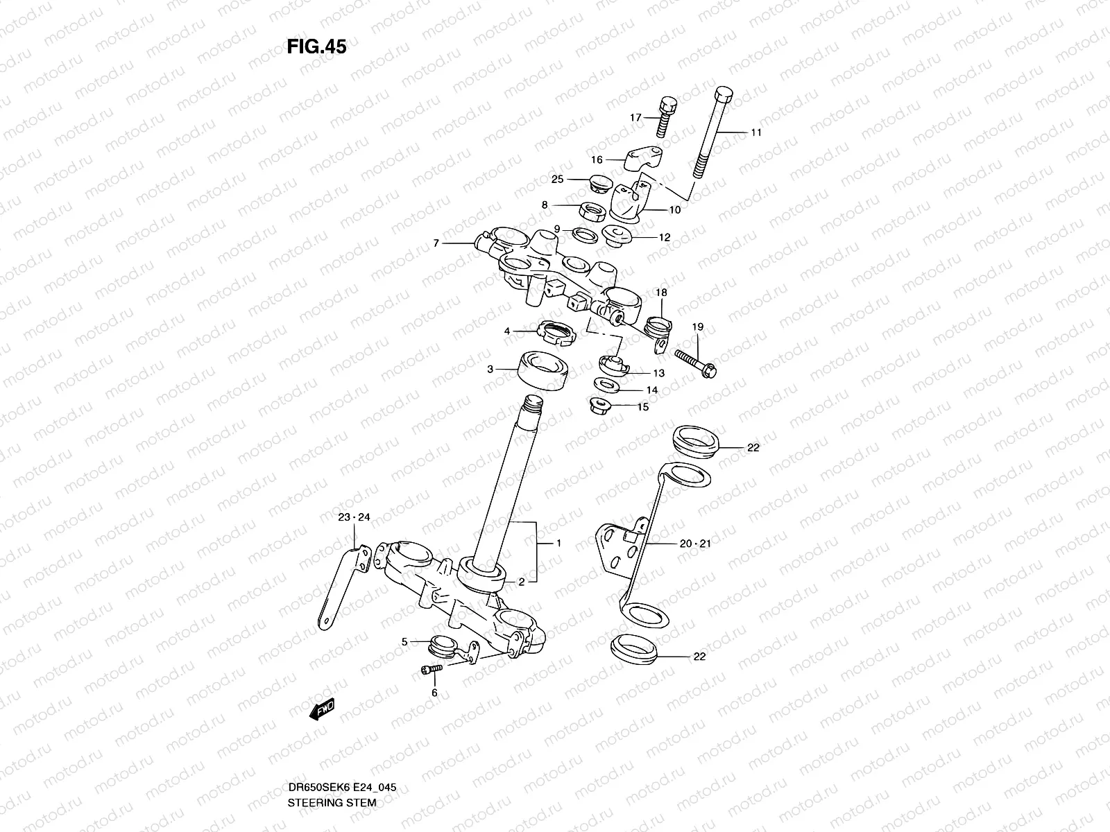 45 - STEERING STEM