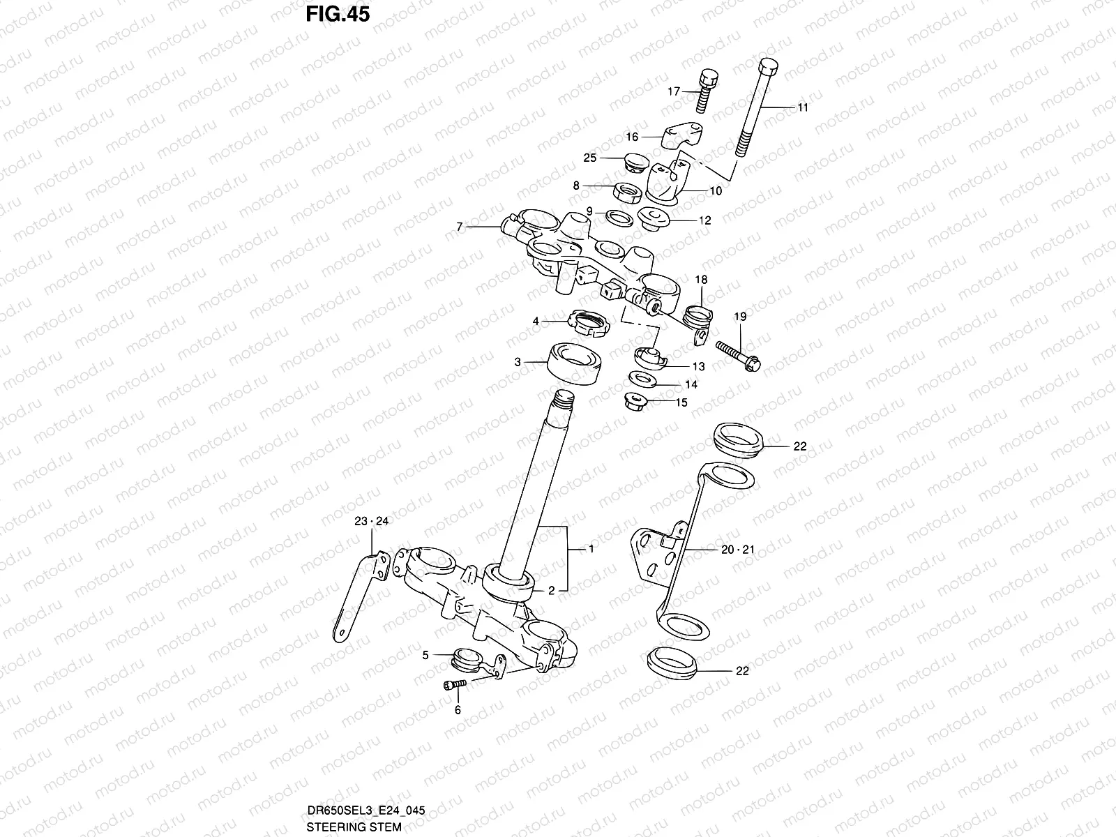 45 - STEERING STEM