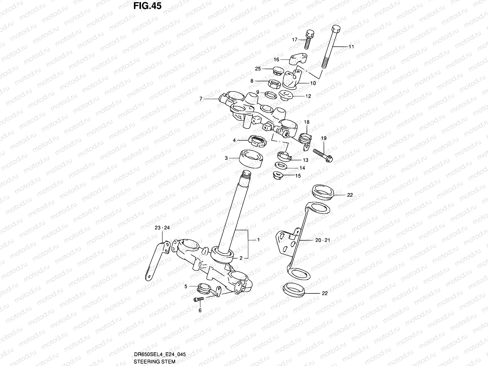 45 - STEERING STEM