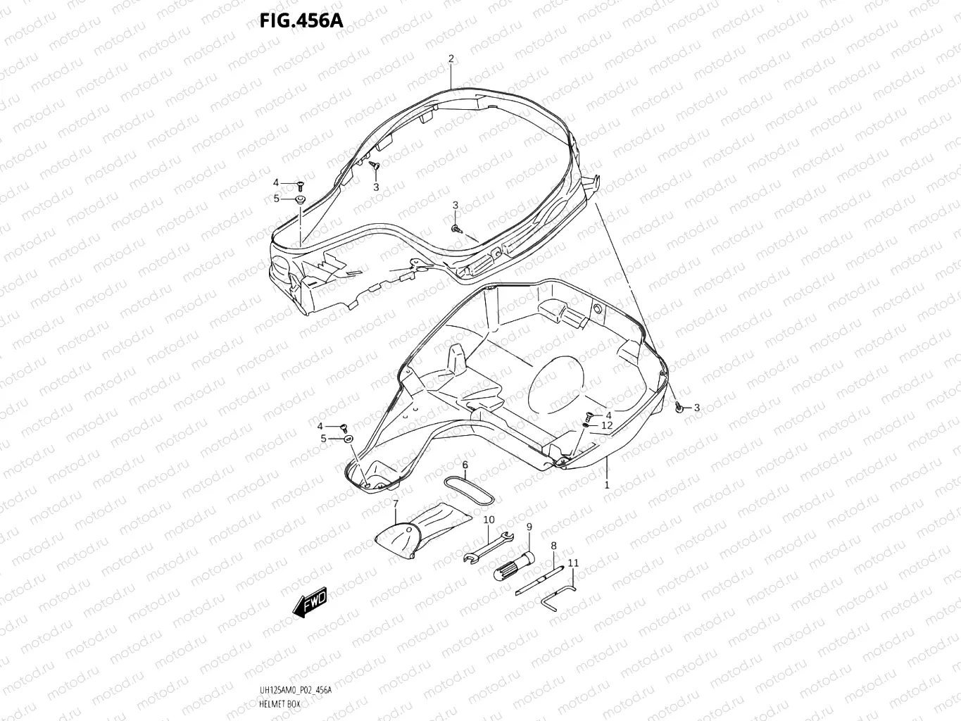 456A - HELMET BOX