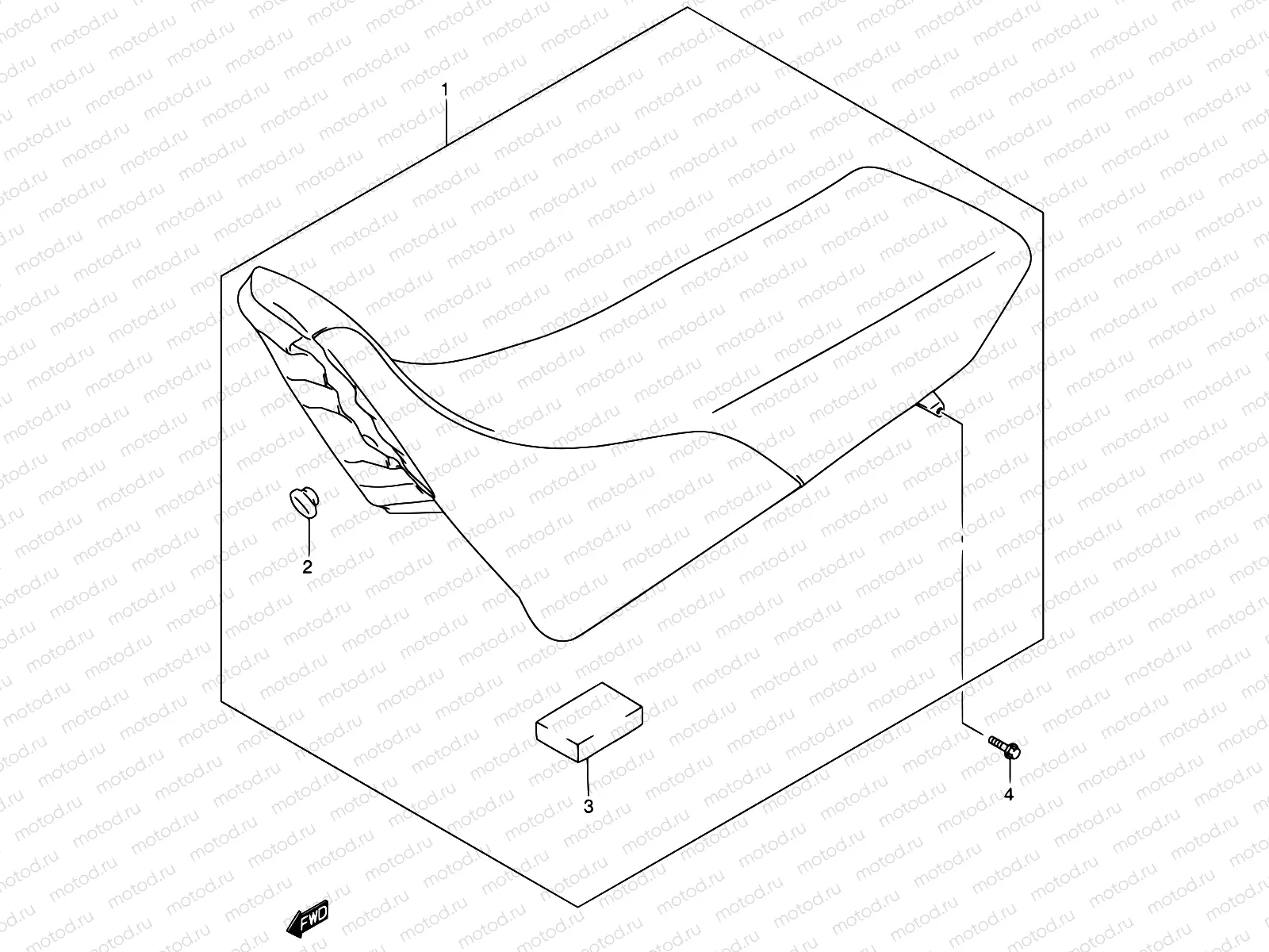 45A - SEAT (MODEL K2/K3/K4)