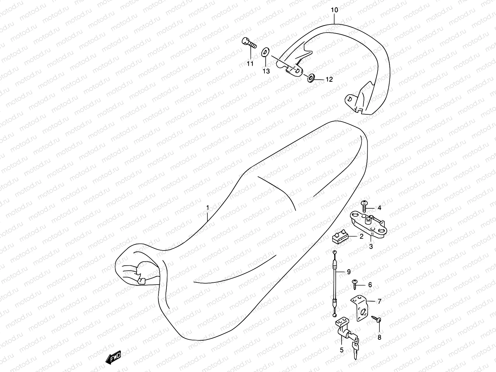 45A - SEAT (MODEL Y/K1/K2)