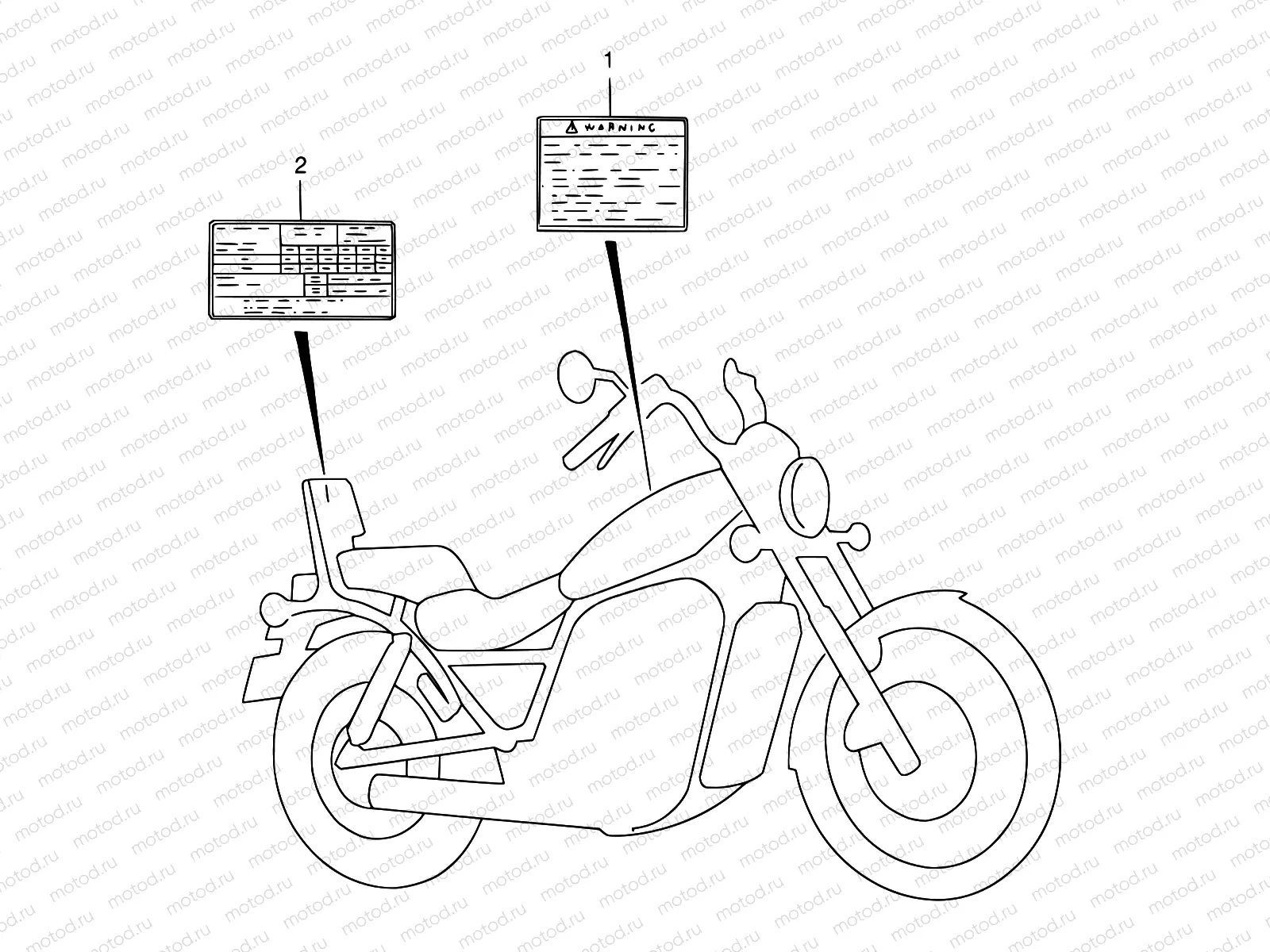 45A - WARNING LABEL (MODEL K1)
