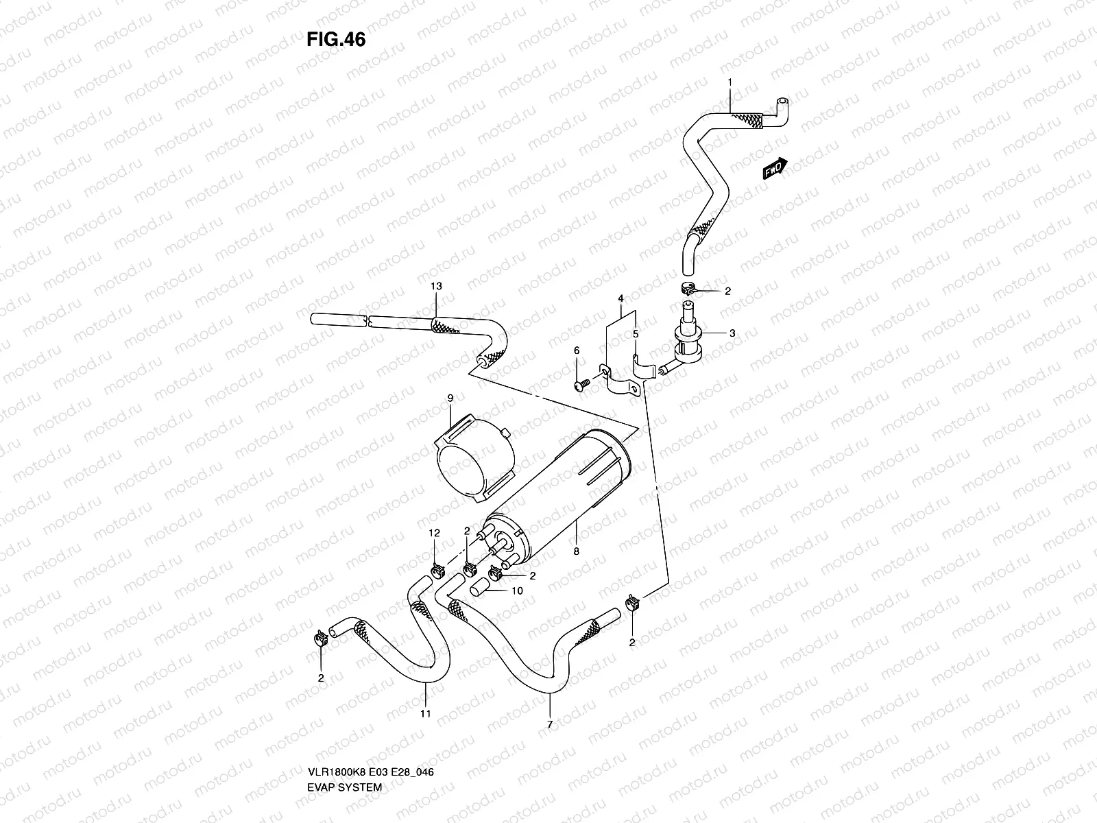 46 - EVAP SYSTEM (E33)