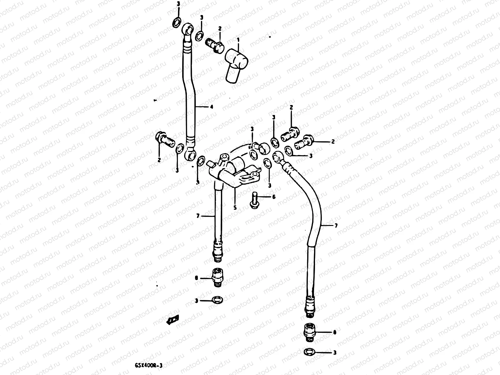 46 - FR. BRAKE HOSE