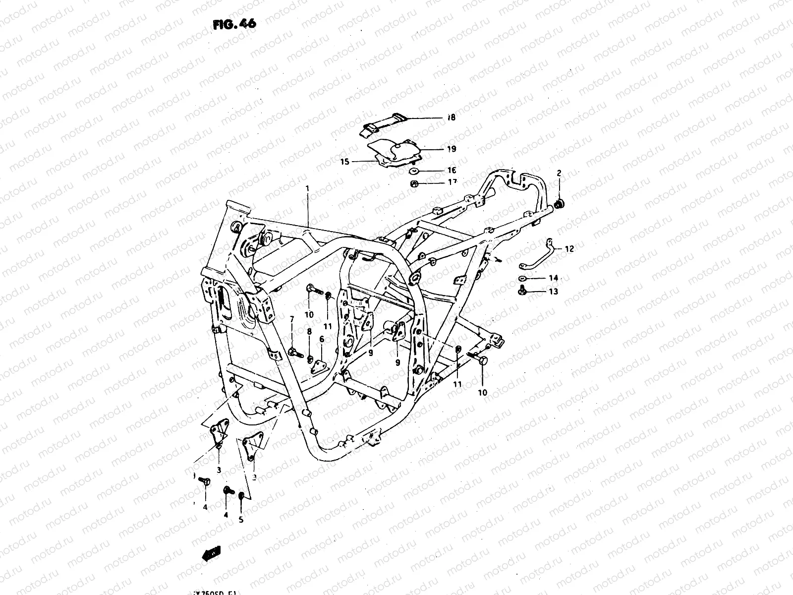 46 - FRAME (MODEL D)
