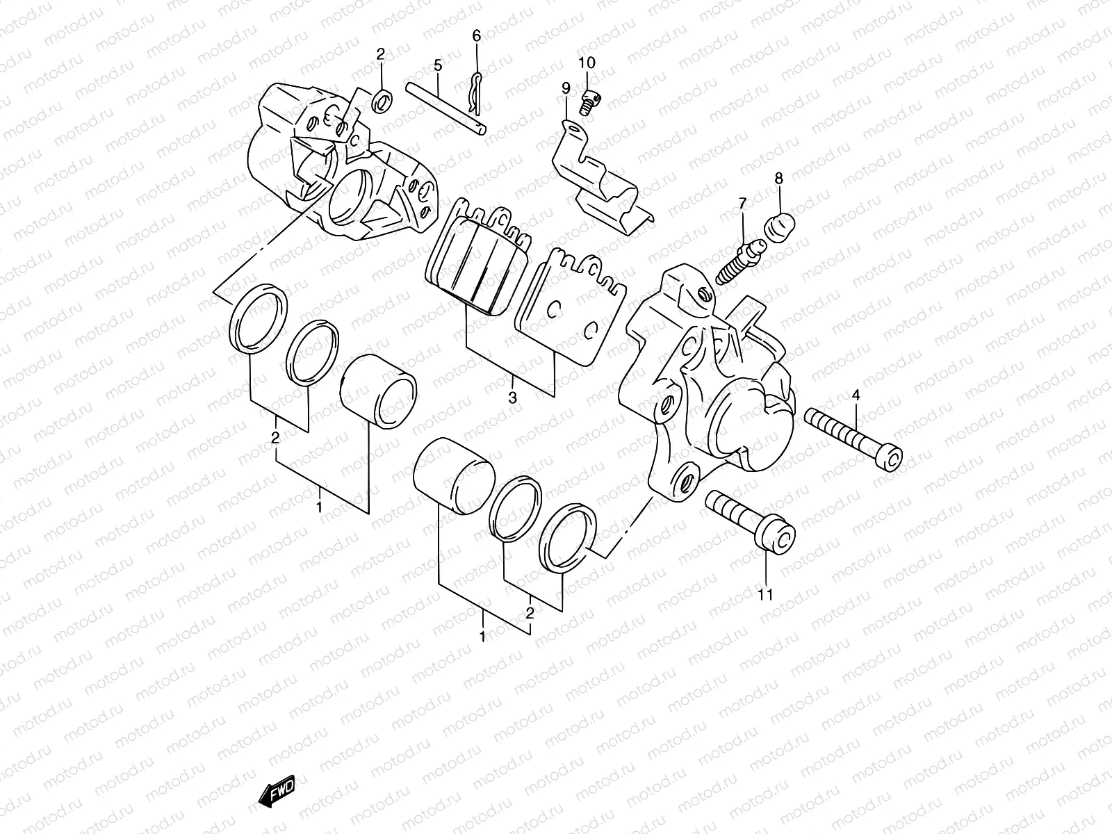 46 - FRONT CALIPER