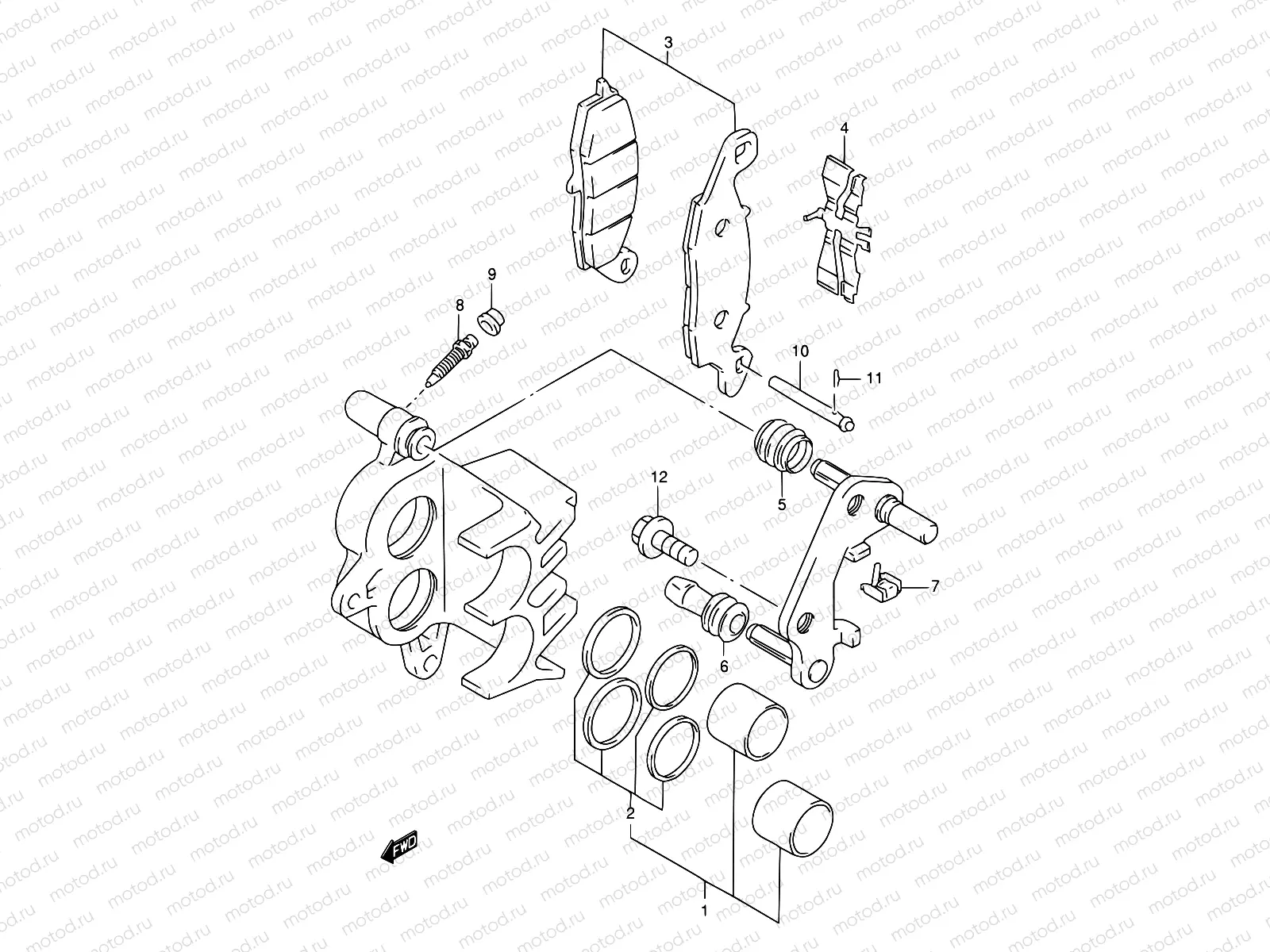46 - FRONT CALIPER