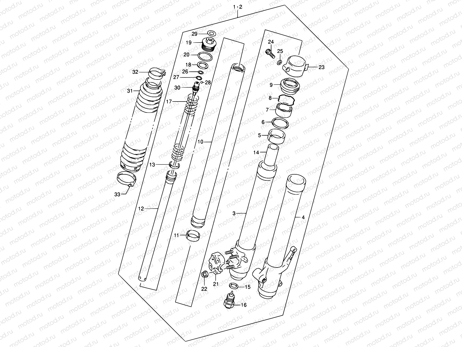 46 - FRONT DAMPER