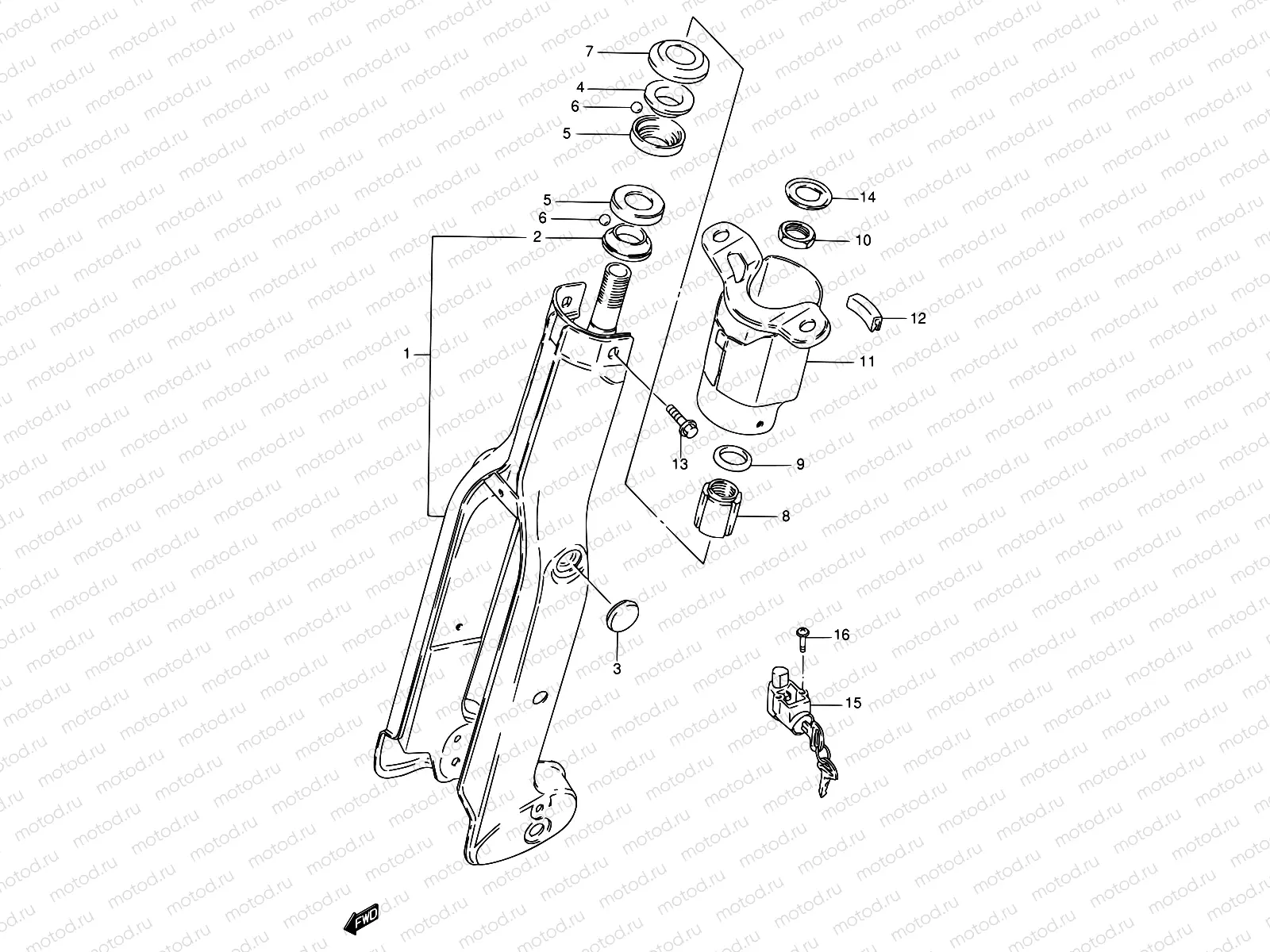 46 - FRONT FORK