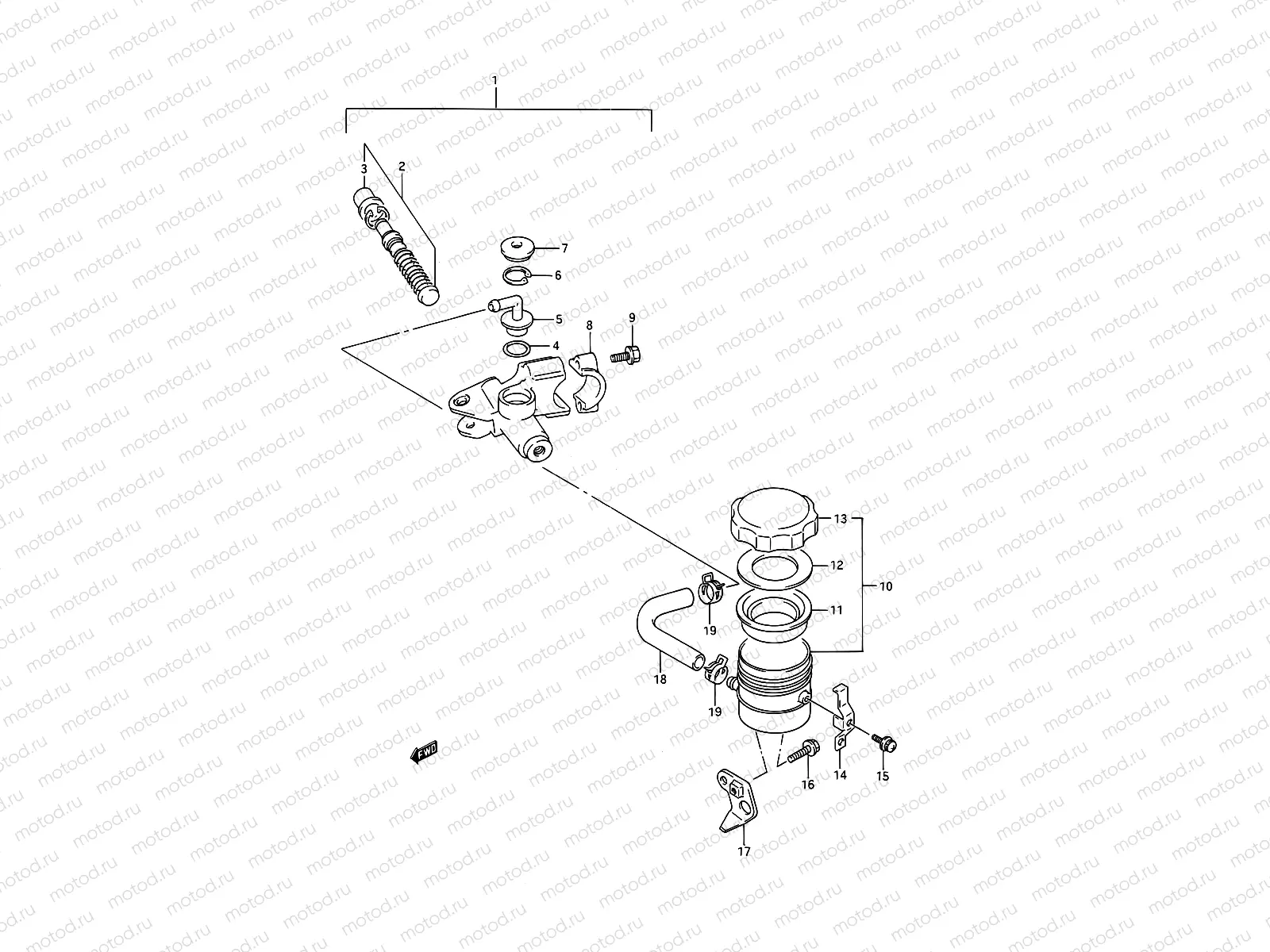 46 - FRONT MASTER CYLINDER