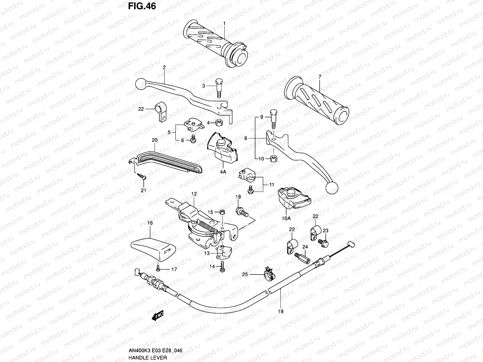 46 - HANDLE LEVER