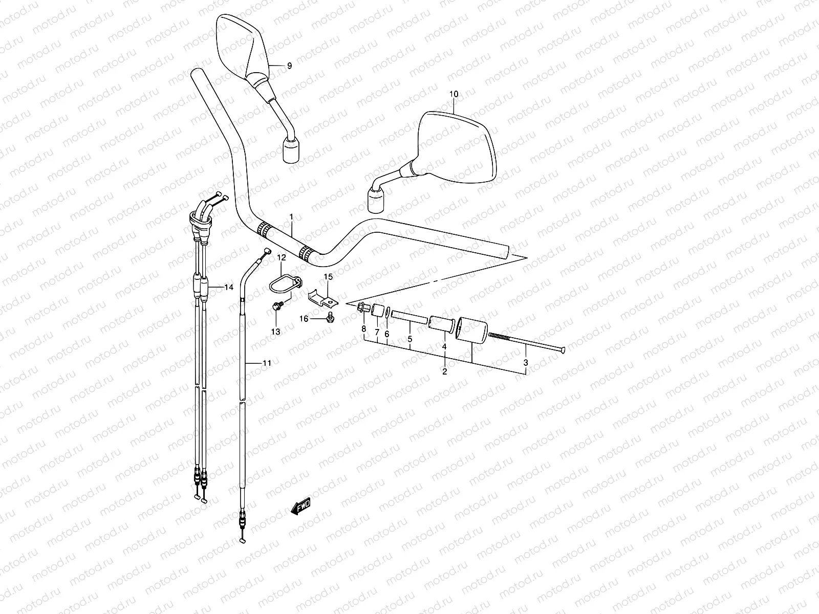 46 - HANDLEBAR