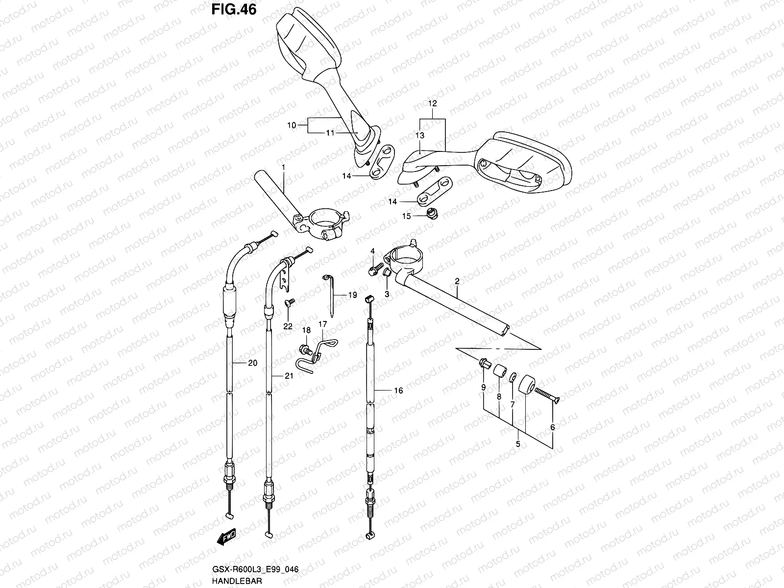 46 - HANDLEBAR