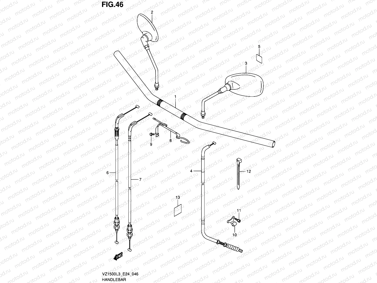 46 - HANDLEBAR