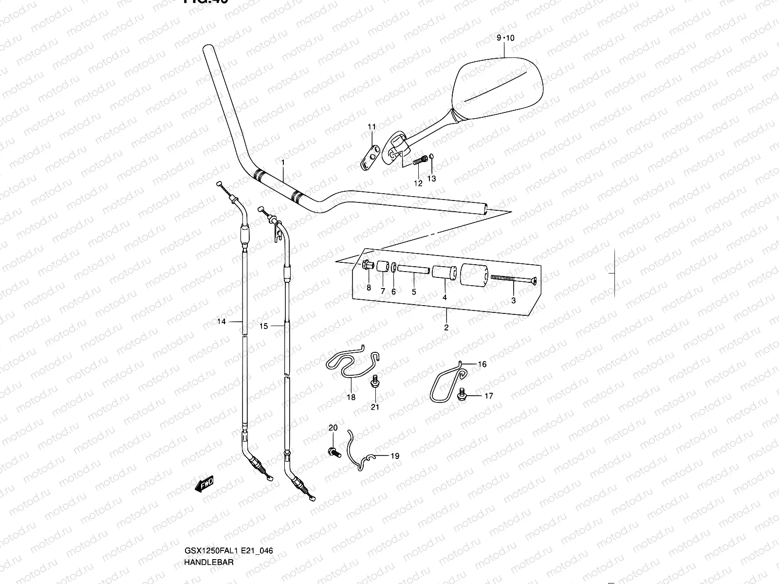 46 - HANDLEBAR