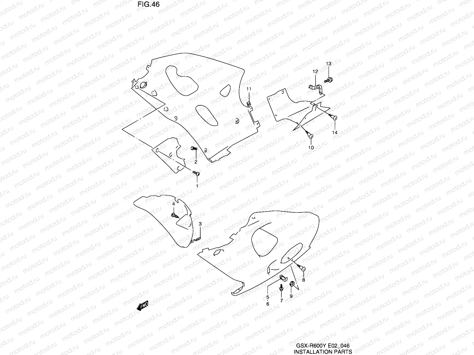 46 - INSTALLATION PARTS