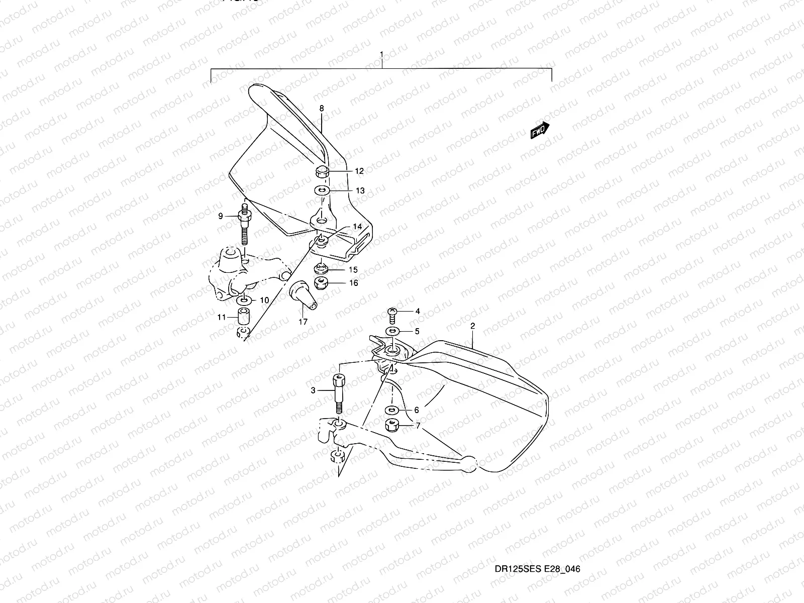 46 - KNUCKLE COVER (OPTION)
